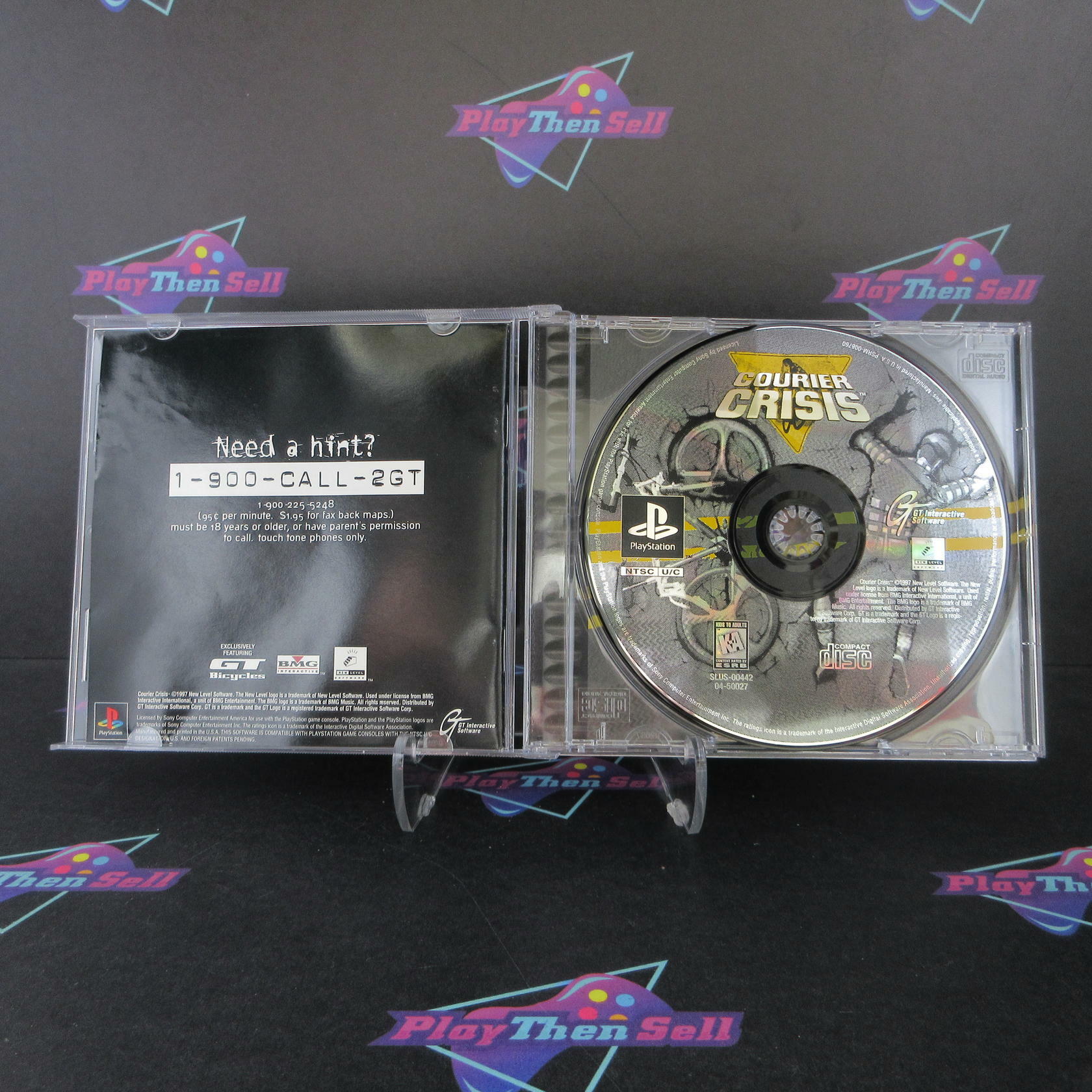 Courier Crisis PS1 PlayStation 1 + Reg Card Complete - Excellent