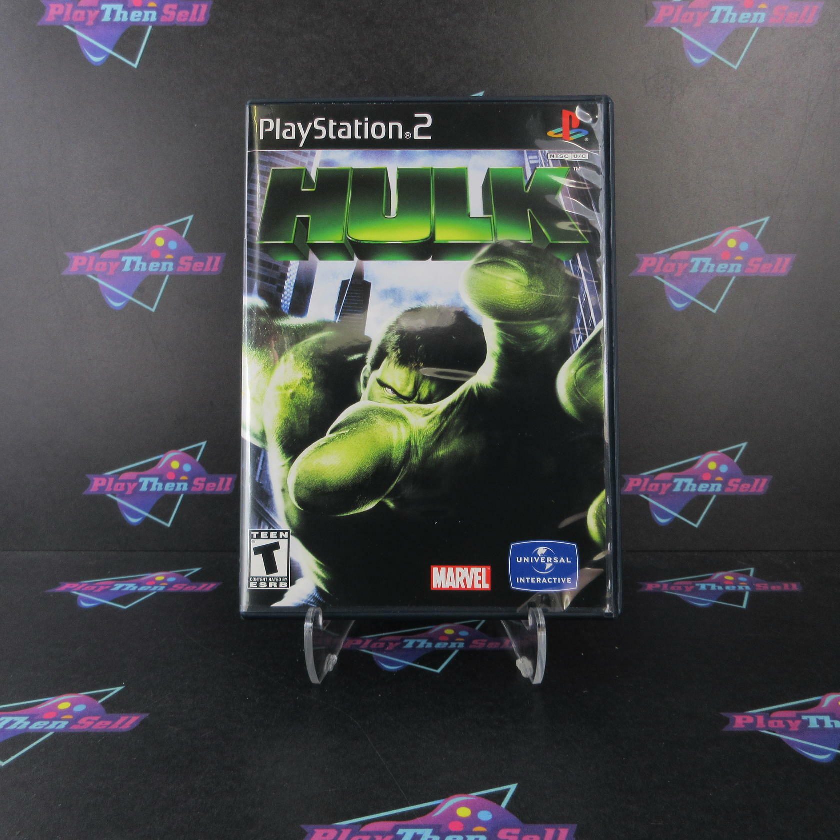 Hulk PS2 PlayStation 2 + Reg Card Complete - Excellent
