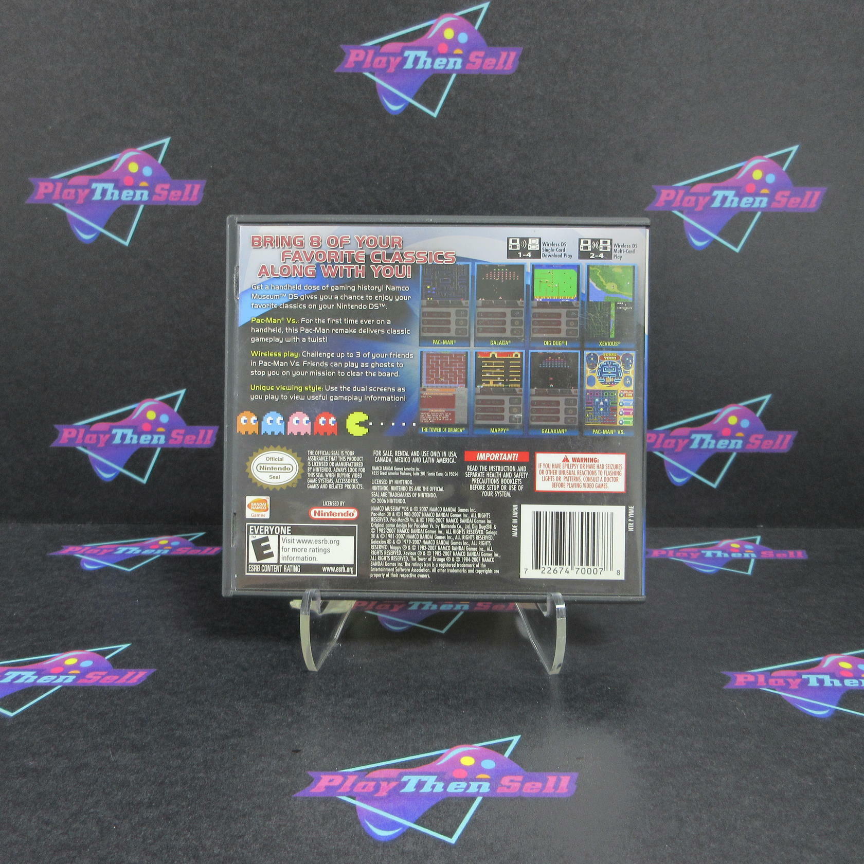 Namco Museum Nintendo DS Complete - Excellent