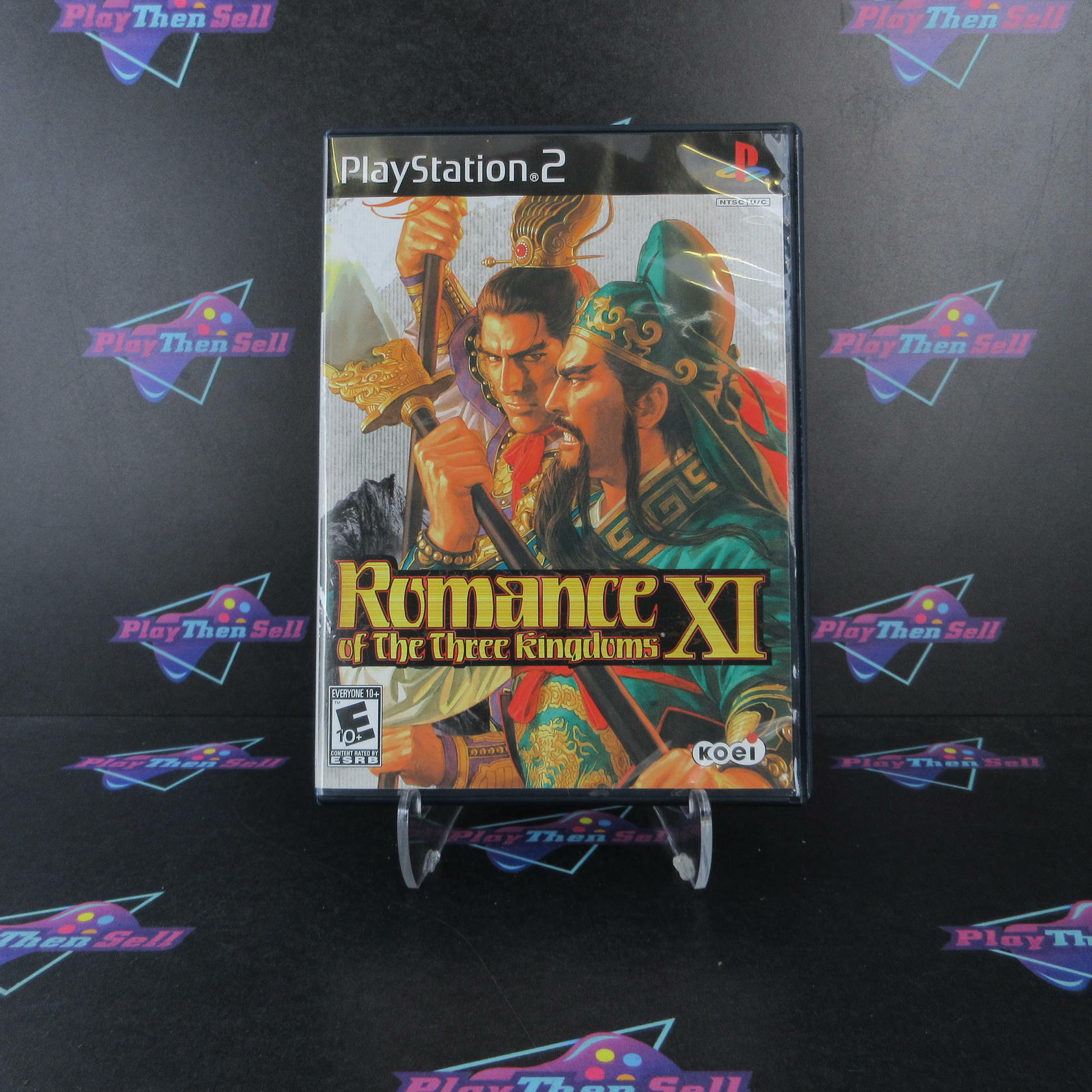 Romance of the Three Kingdoms XI PS2 PlayStation 2 + Reg Card CIB - Excellent