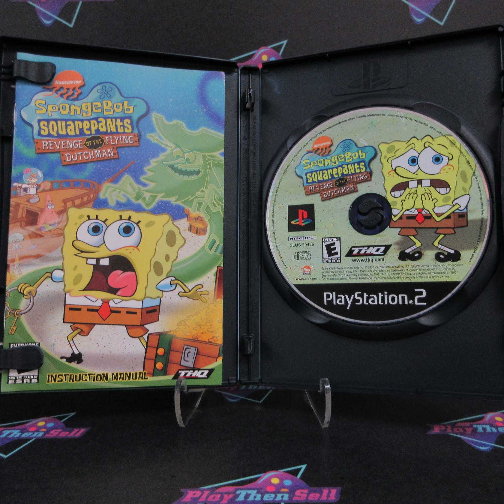 SpongeBob Squarepants Revenge of the Flying Dutchman PS2 Complete - Excellent