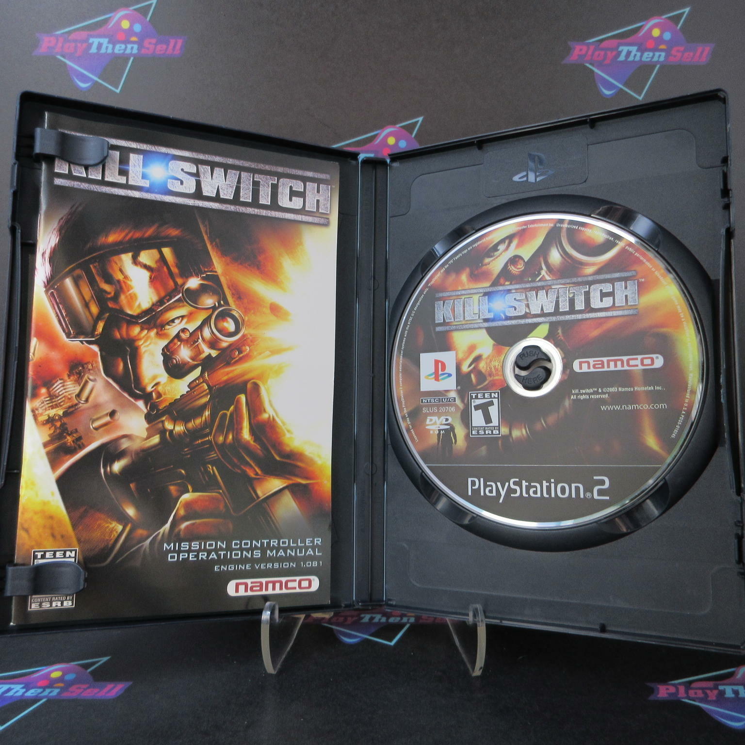 Kill Switch PS2 PlayStation 2 Complete - Excellent