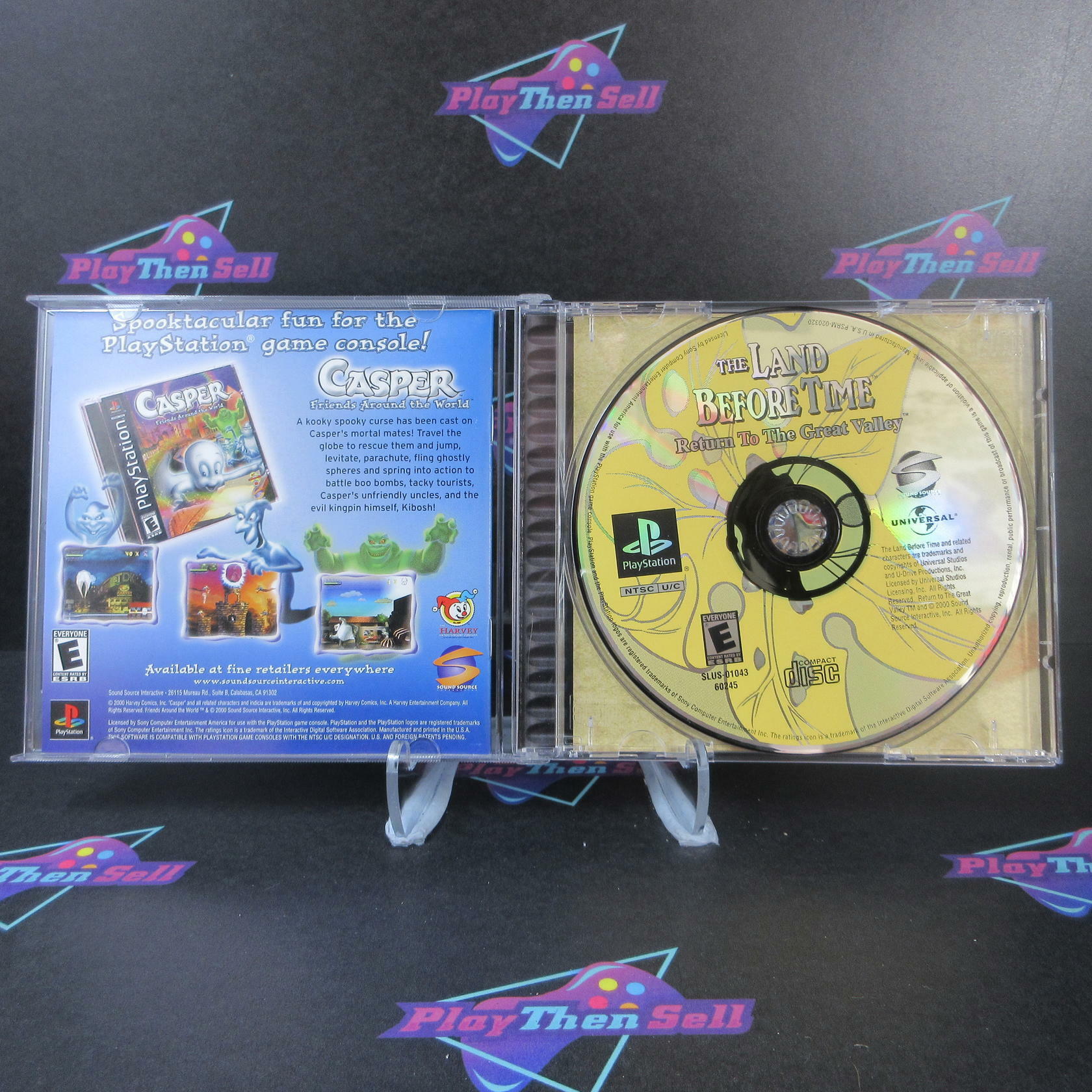 Land Before Time Return to the Great Valley PS1 PlayStation 1+ Reg - Excellent