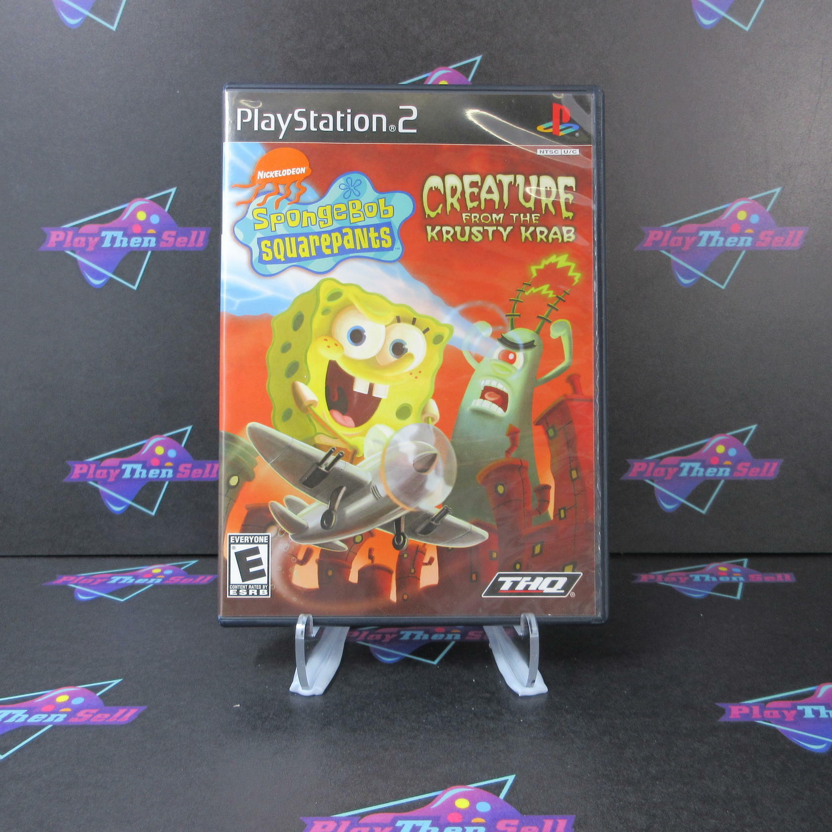 Spongebob Creature from the Krusty Krab PS2 PlayStation 2 Complete - Excellent