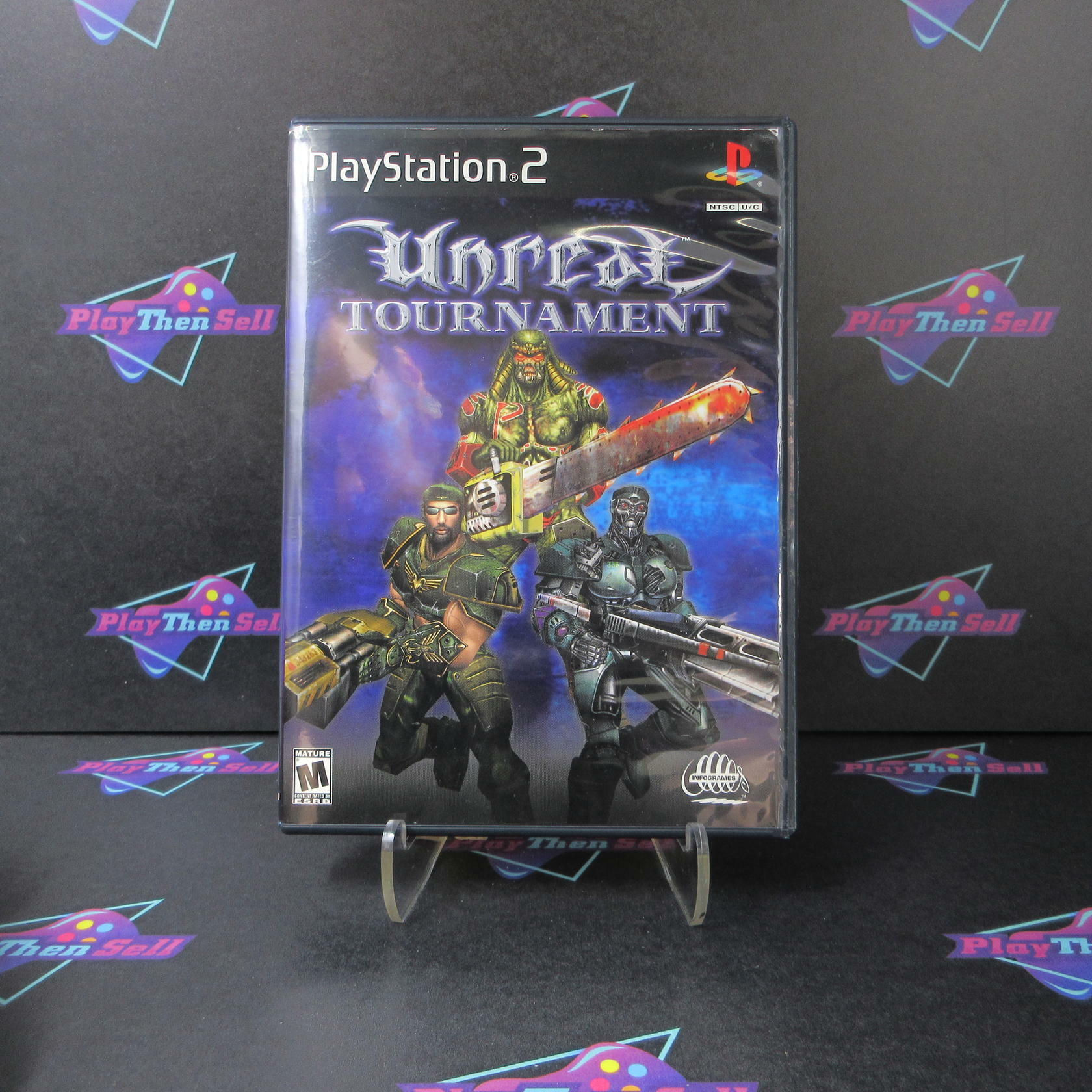 Unreal Tournament PS2 PlayStation 2 AD Complete CIB - Very Good