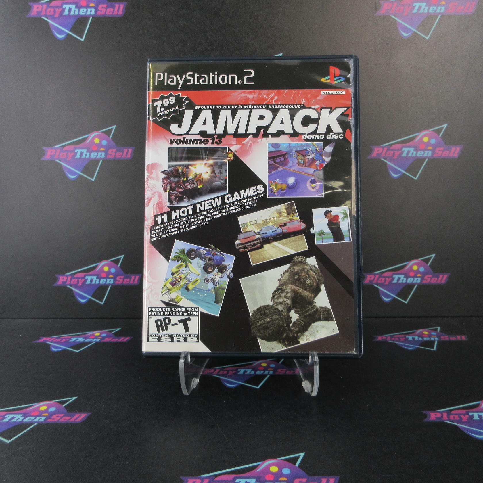 Jampack Demo Disc Volume 13 PS2 PlayStation 2 - Very Good