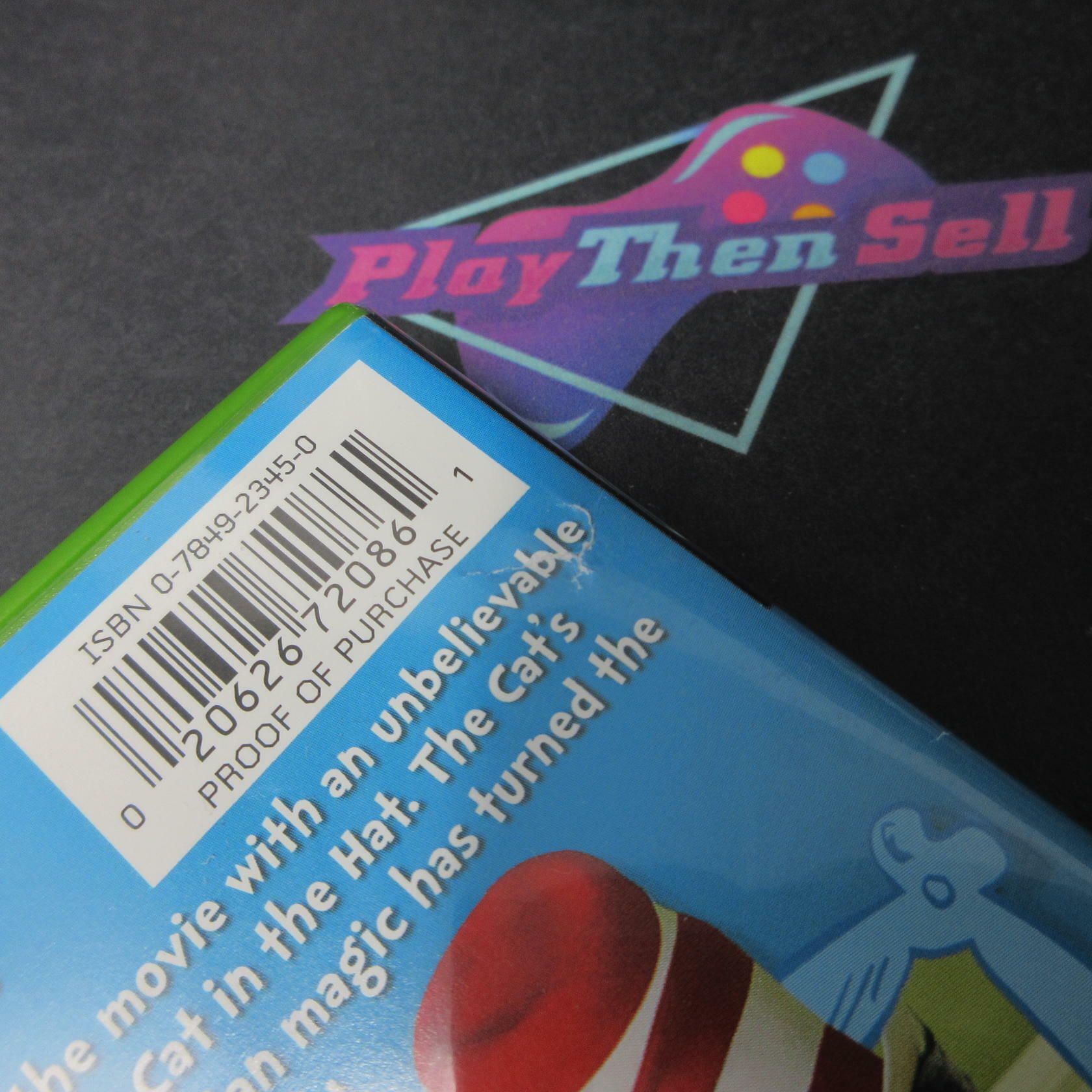 Dr Seuss The Cat in the Hat Xbox AD/MD + Reg Card Complete CIB - Very Good