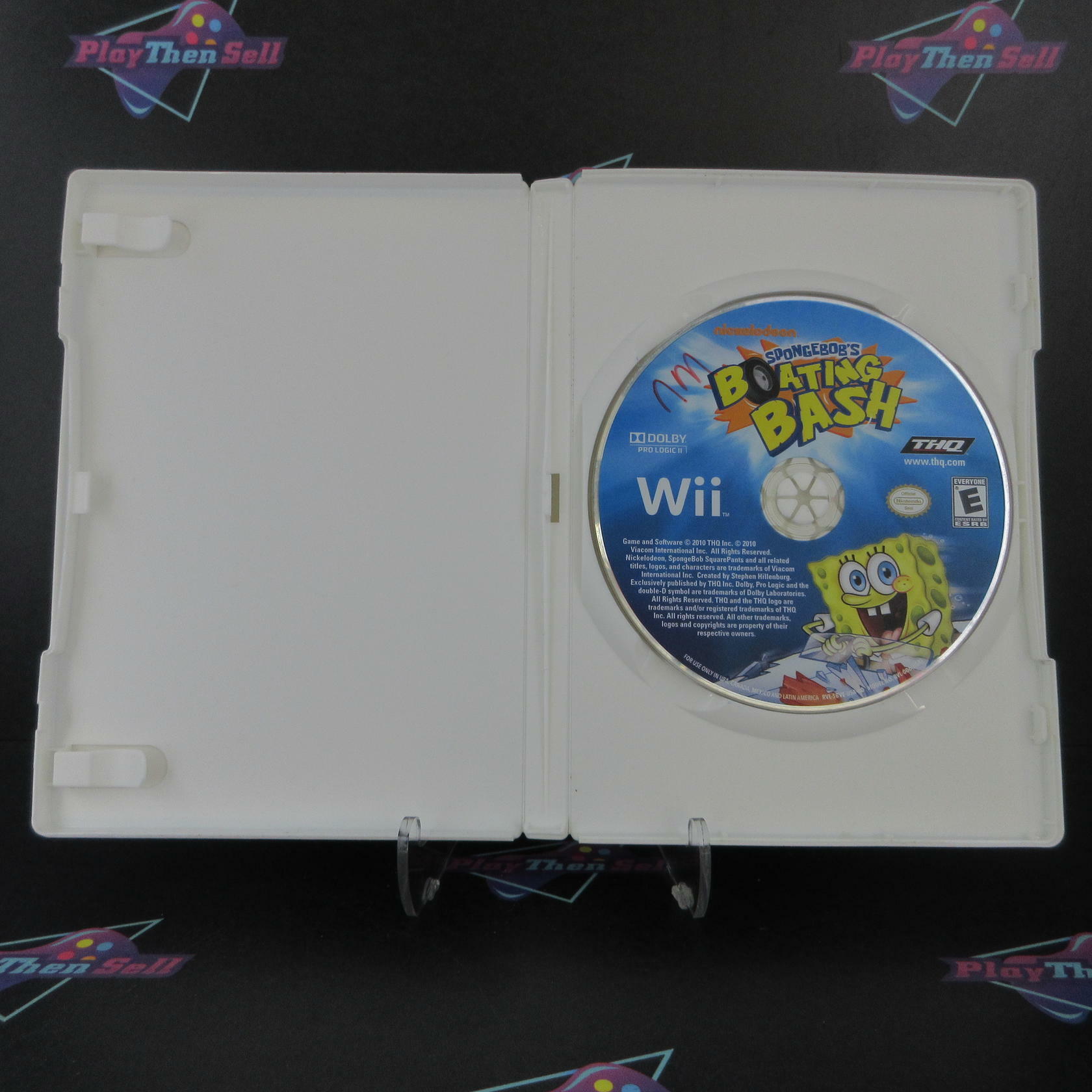 Spongebob Boating Bash Nintendo Wii AD/DD/NM - Very Good