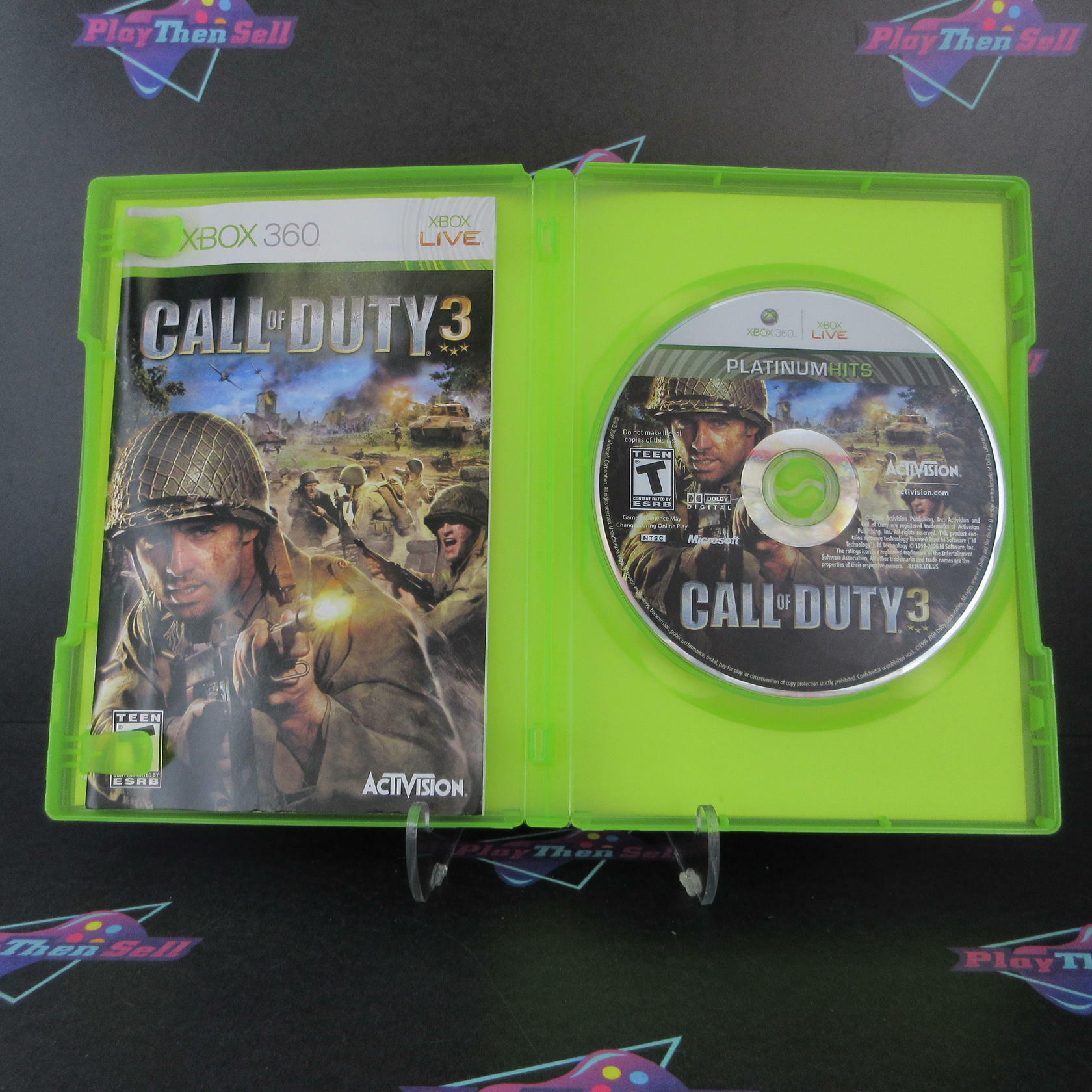 Call of Duty 3 PH Xbox 360 Complete - Excellent