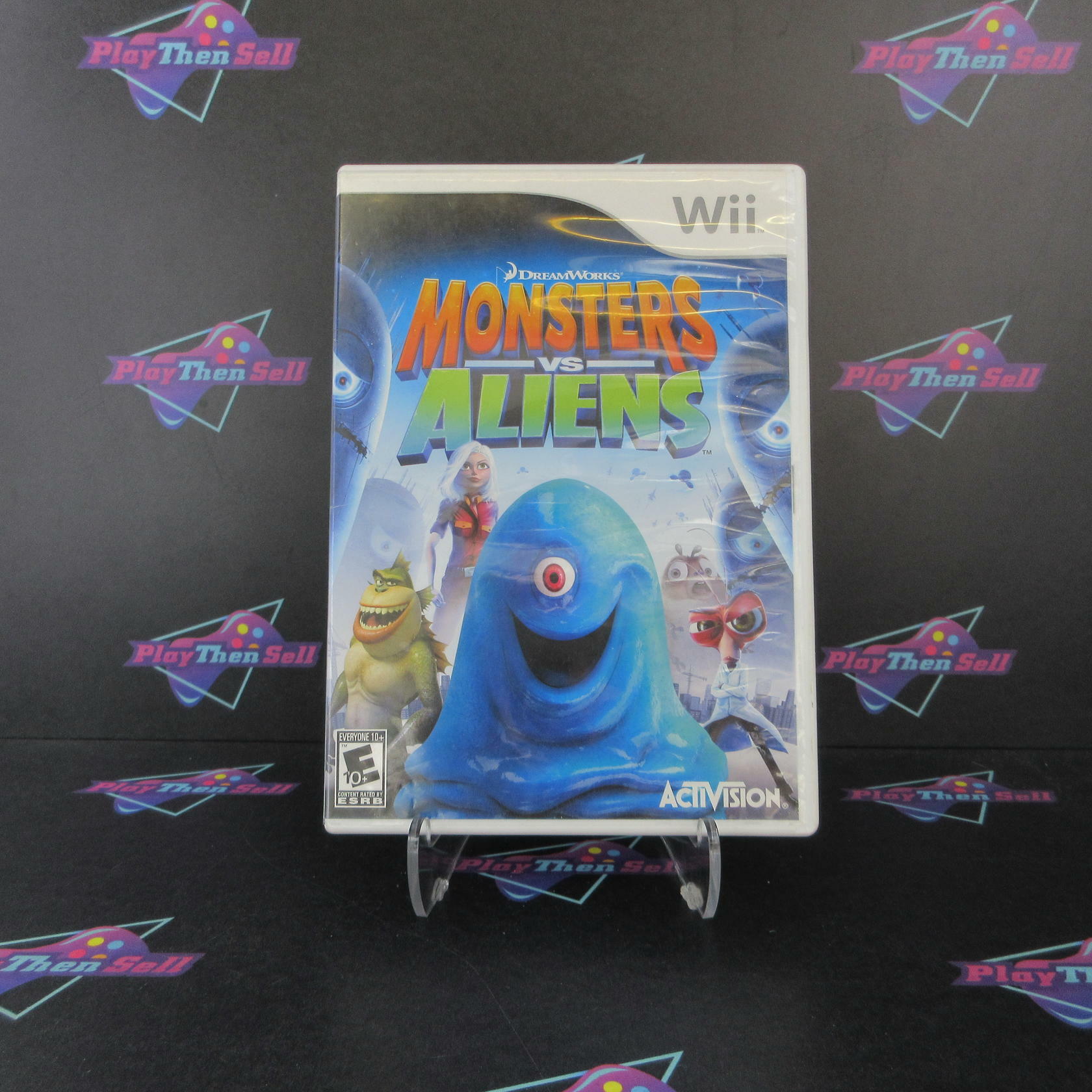 Monsters vs. Aliens Nintendo Wii AD/NM - Very Good