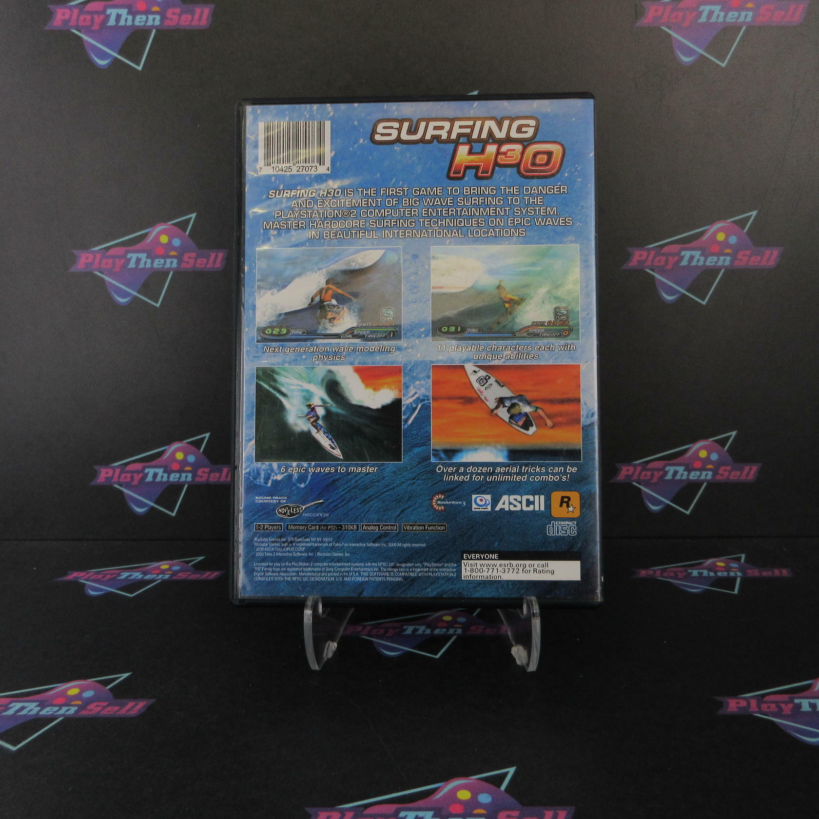 Surfing H30 PS2 PlayStation 2 - Very Good