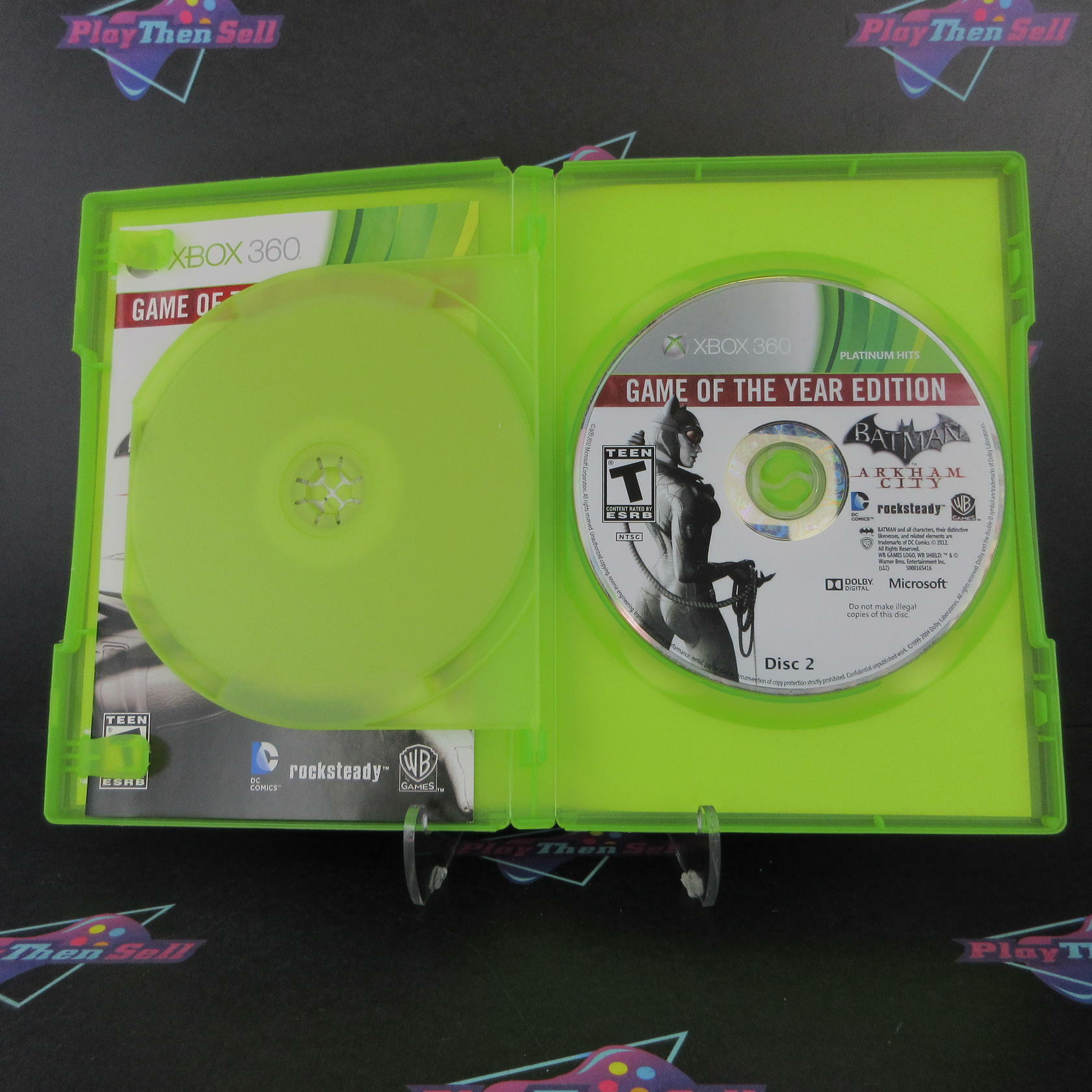 Batman Arkham City GOTY Xbox 360 PH Complete - Excellent
