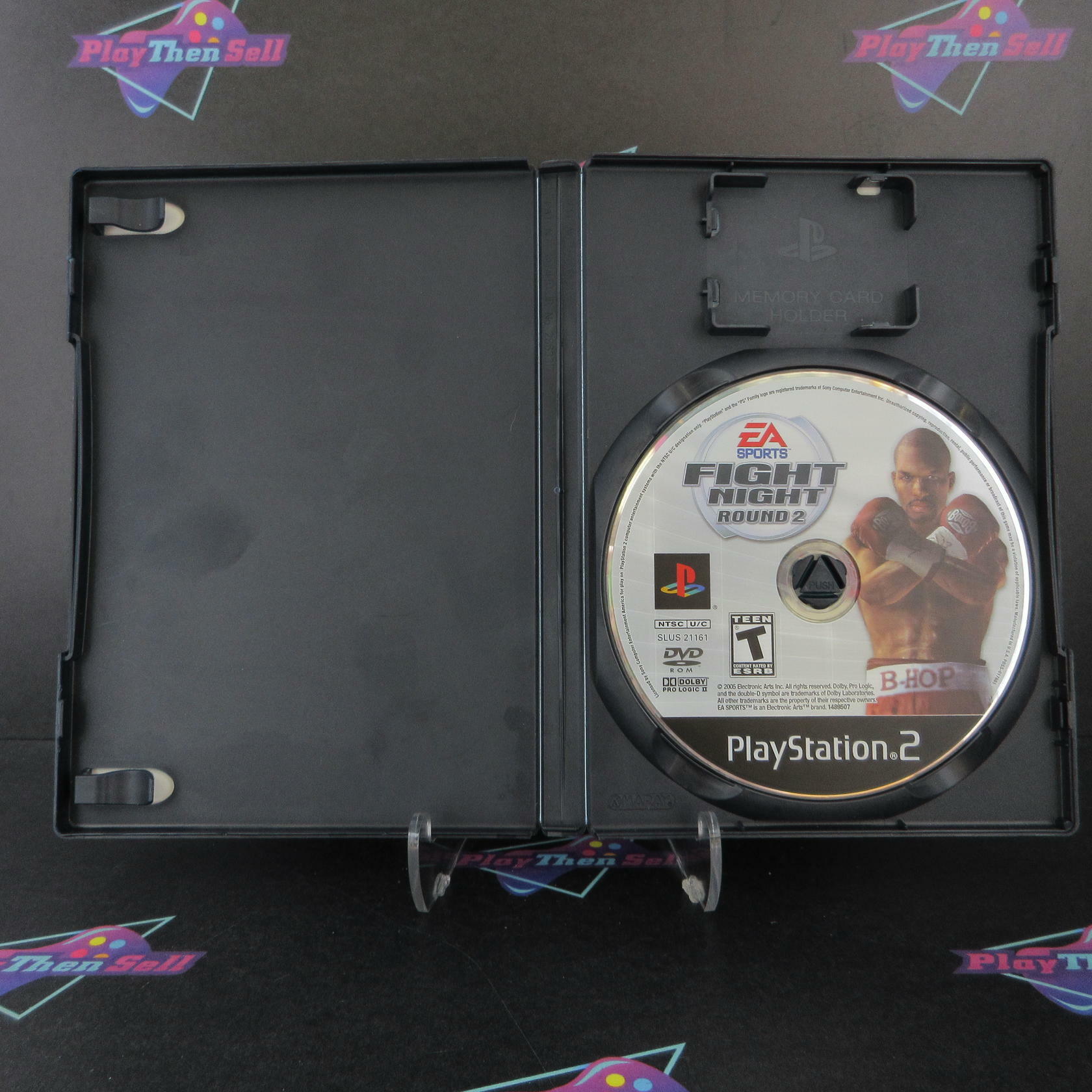 Fight Night Round 2 PS2 PlayStation 2 AD/NM - Very Good