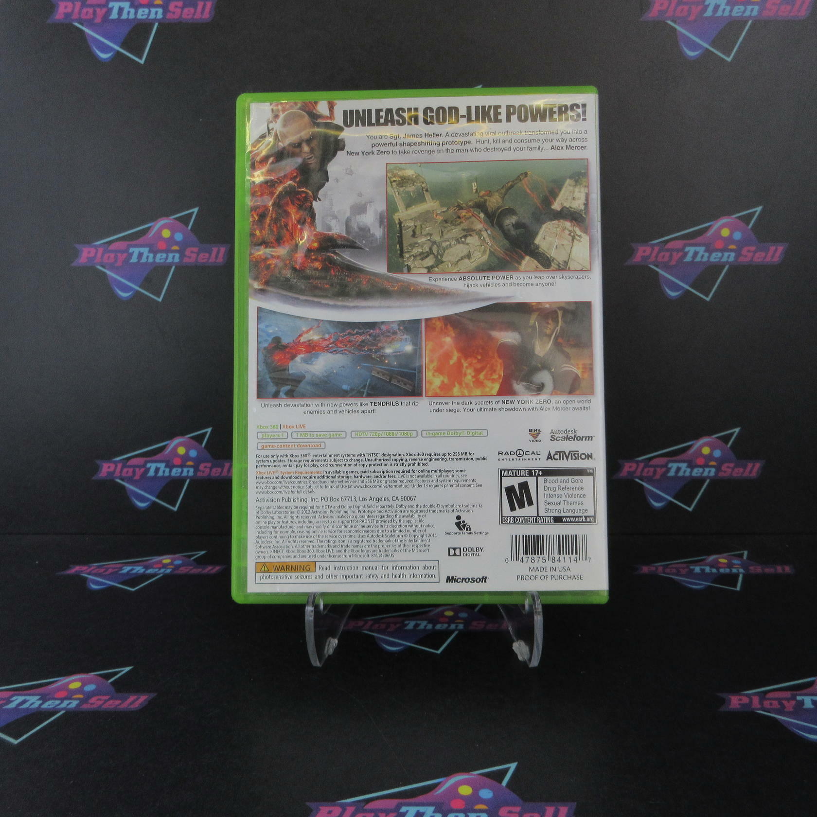 Prototype 2 Xbox 360 AD Complete CIB - Very Good
