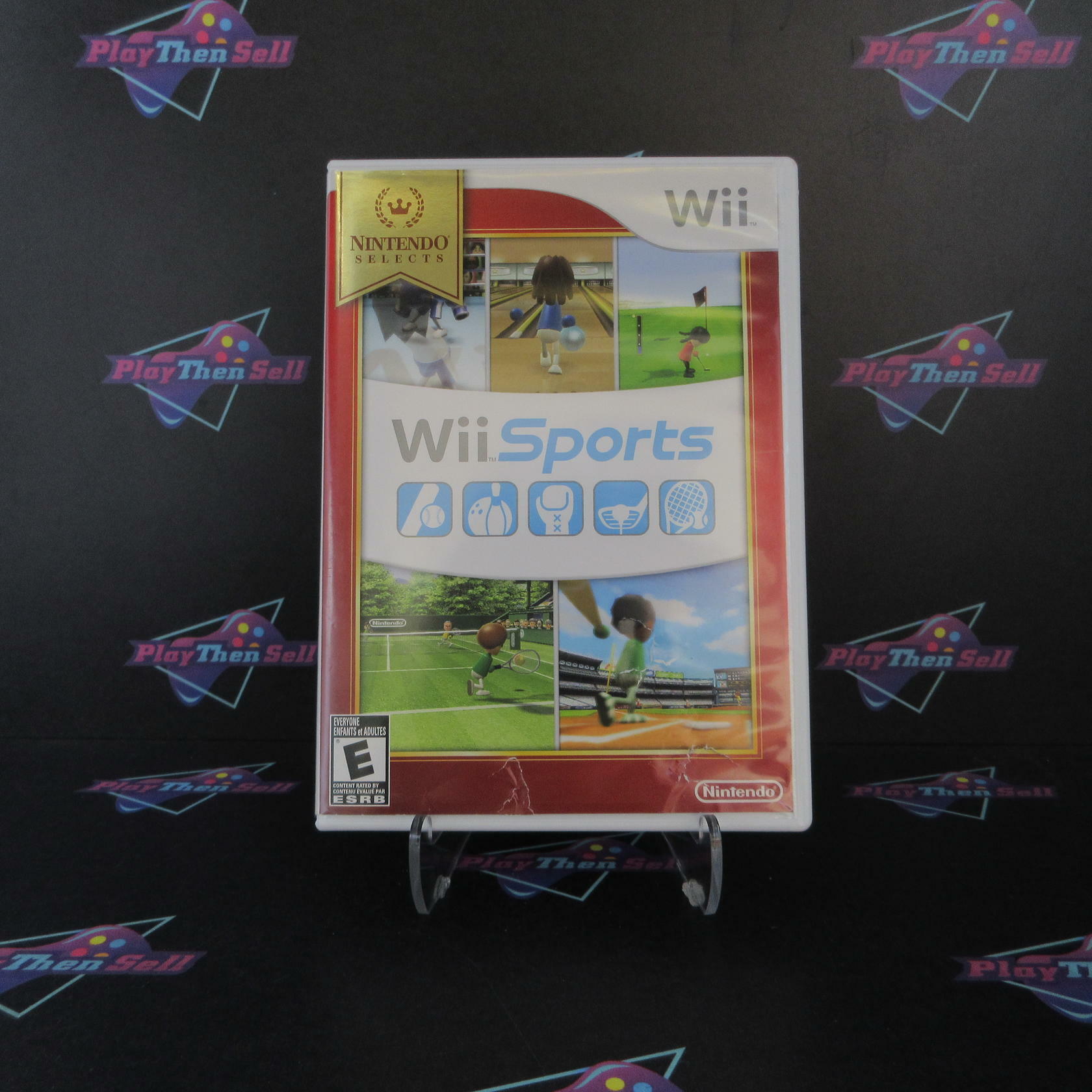 Wii Sports Nintendo Selects Nintendo Wii AD Complete CIB - Very Good