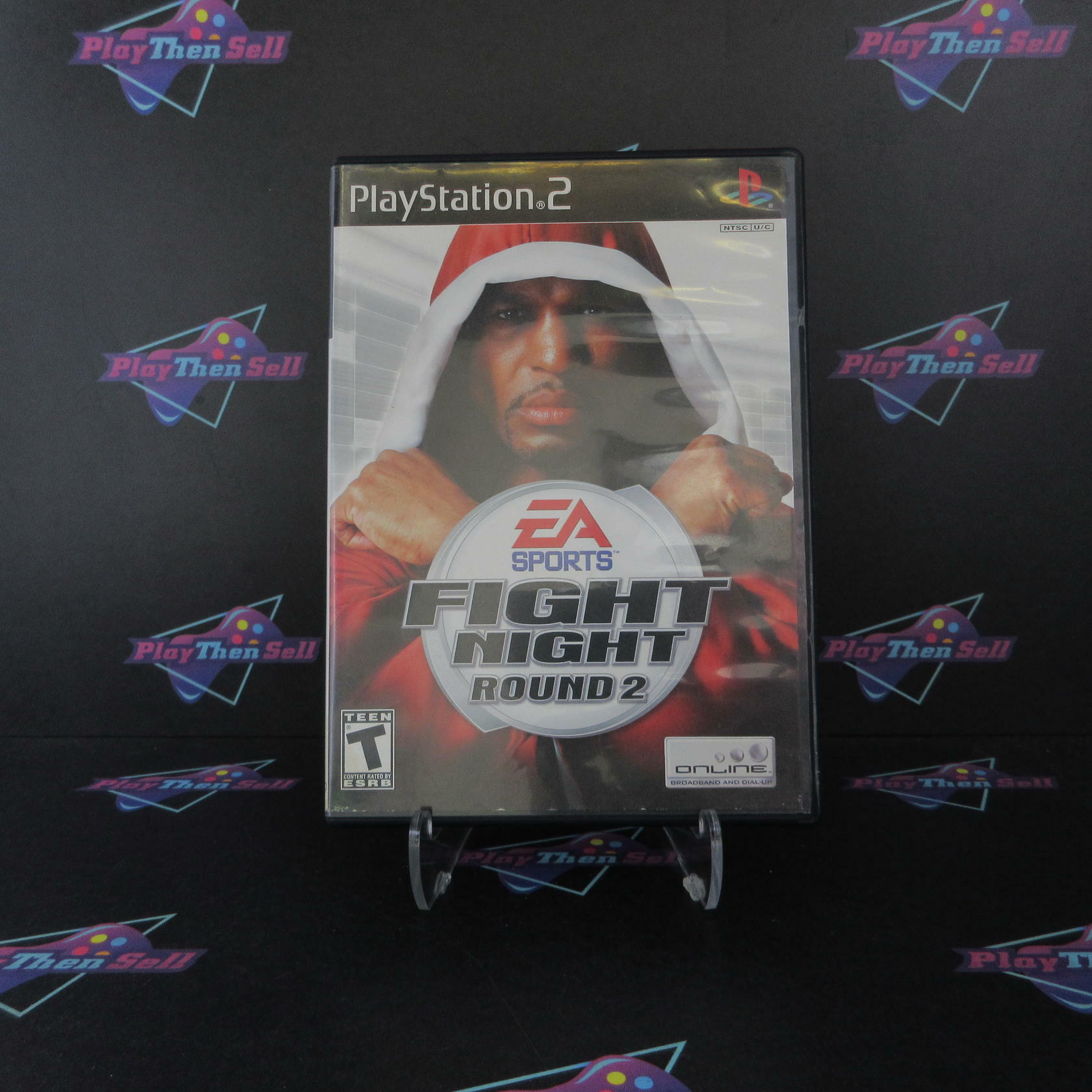 Fight Night Round 2 PS2 PlayStation 2 AD/NM - Very Good