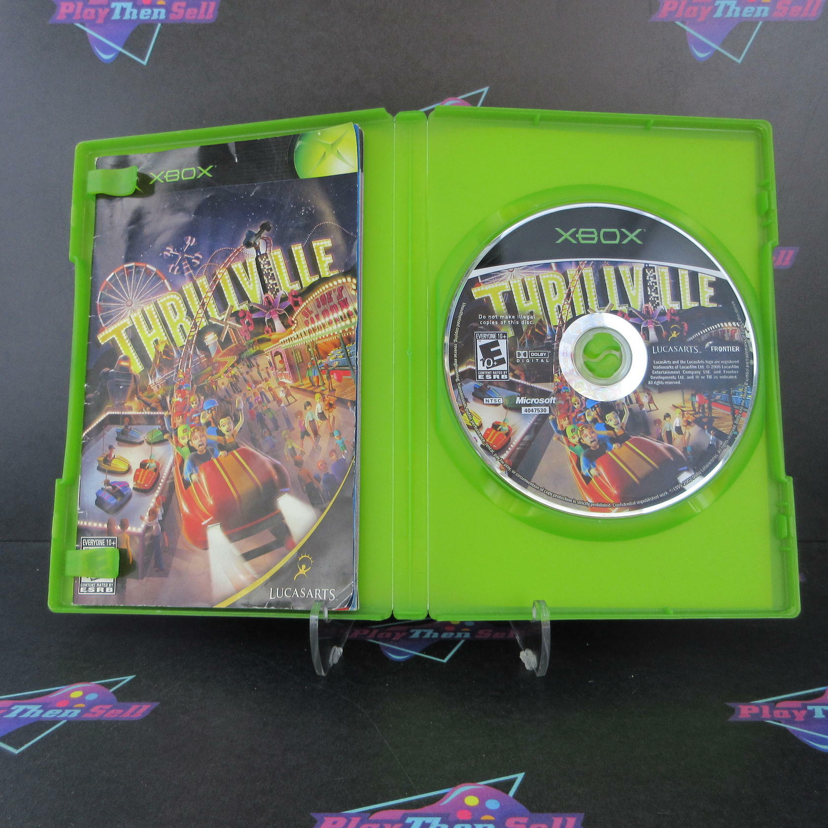 Thrillville Xbox MD Complete CIB - Very Good
