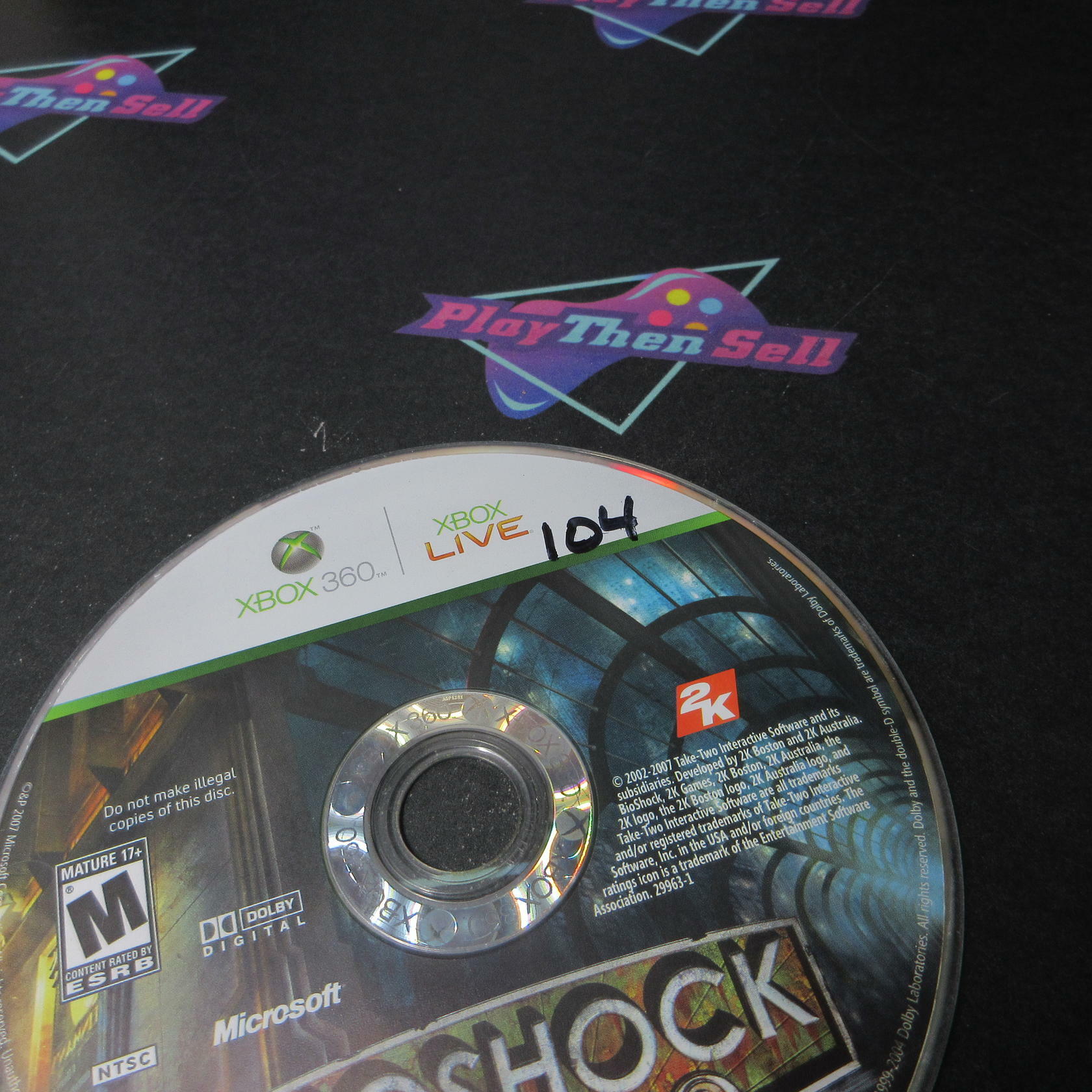 Bioshock Xbox 360 DD/NM - Very Good