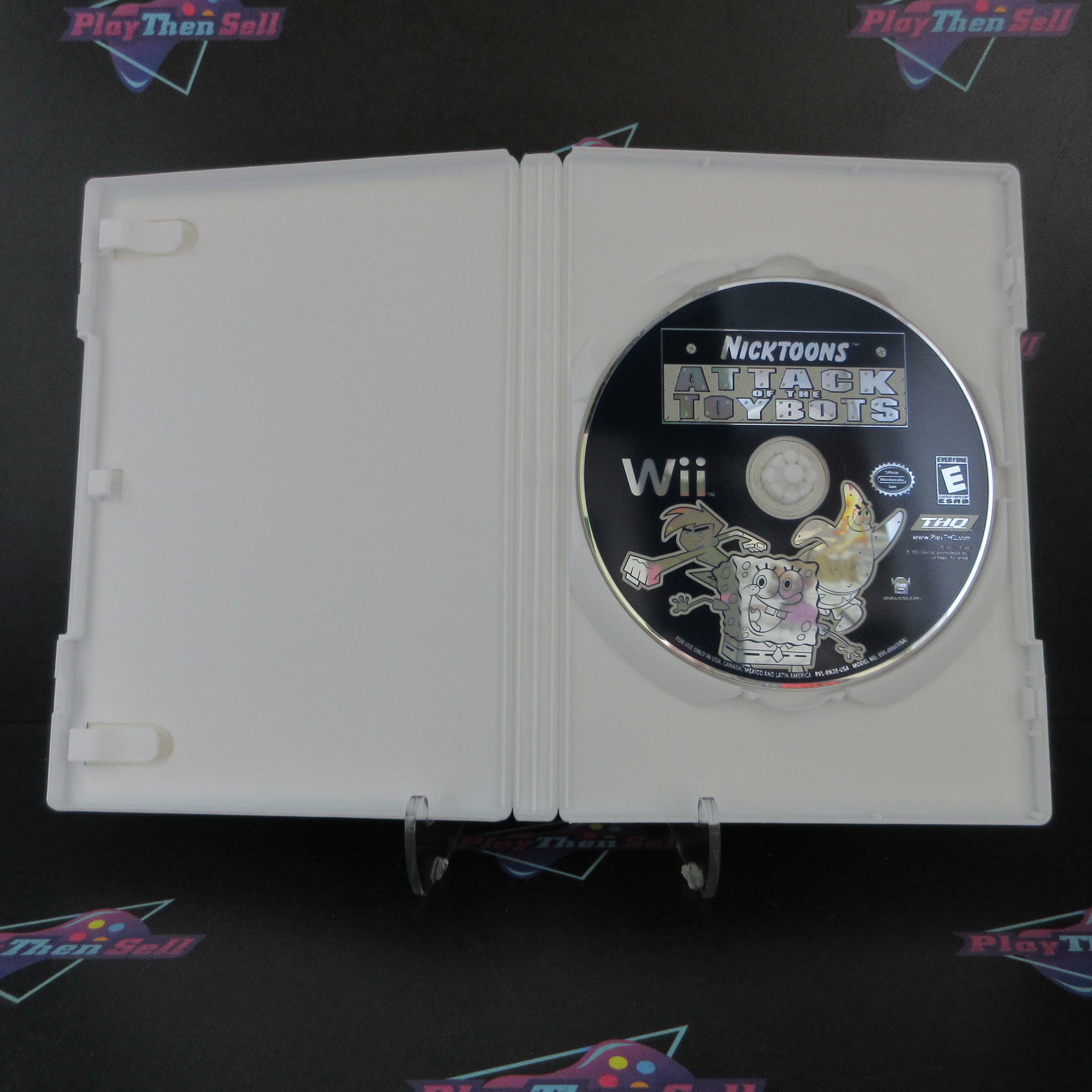 Nicktoons Attack Toybots Nintendo Wii - Very Good