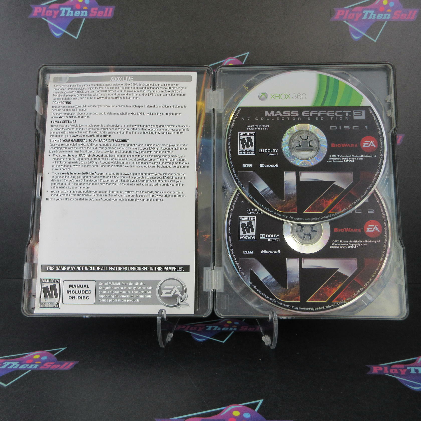 Mass Effect 3 Collector's Edition Xbox 360 Complete - Excellent