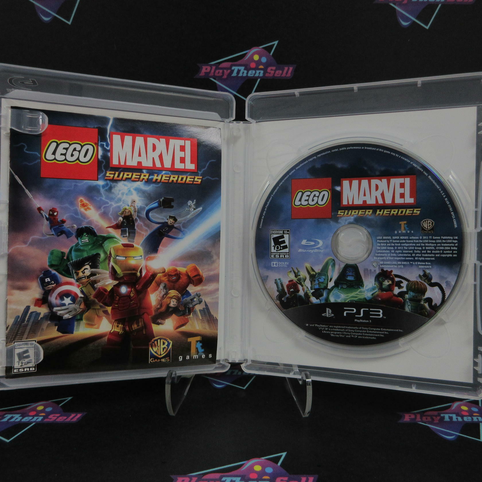 Lego Marvel Super Heroes PS3 PlayStation 3 Complete - Excellent