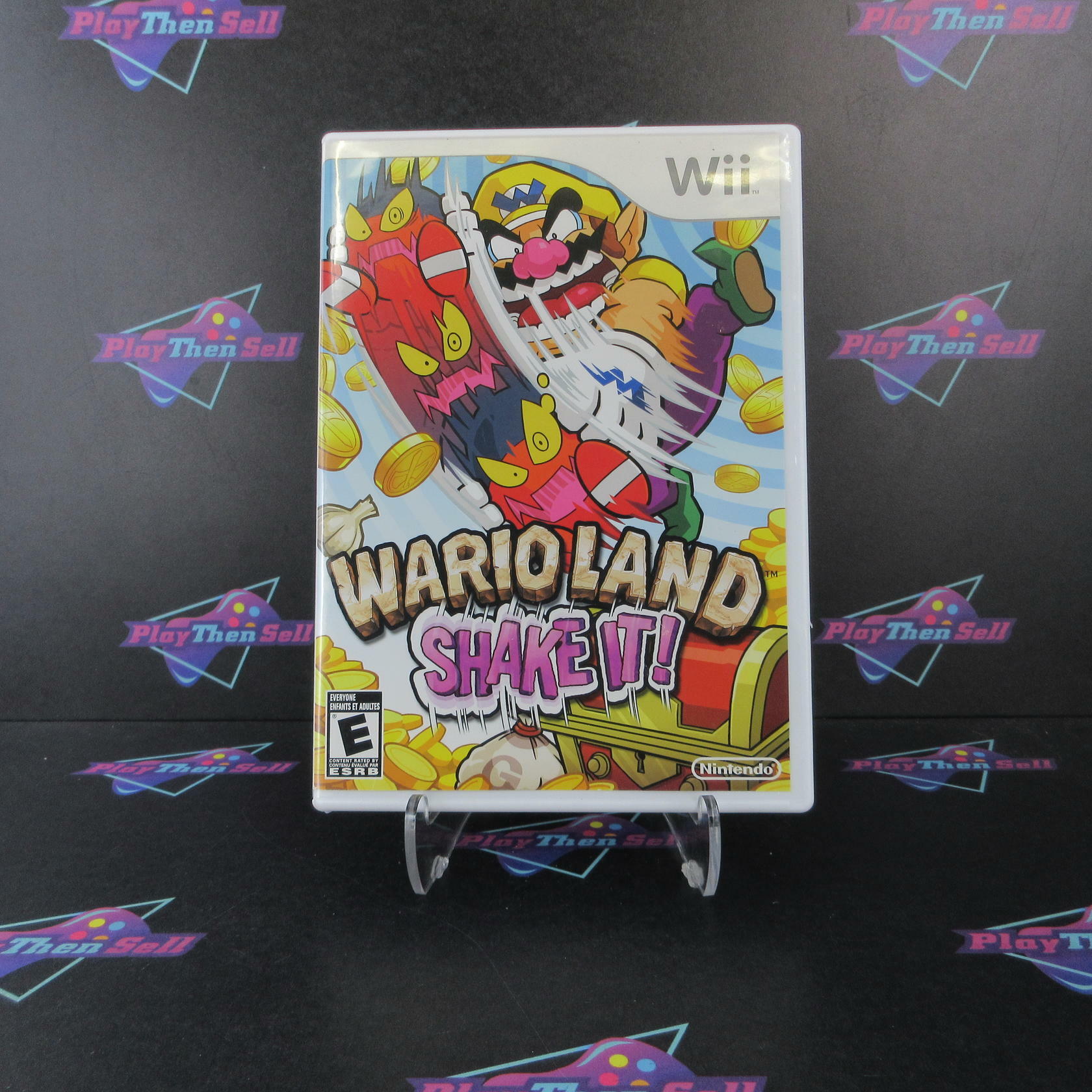 Wario Land Shake It! Nintendo Wii - Very Good
