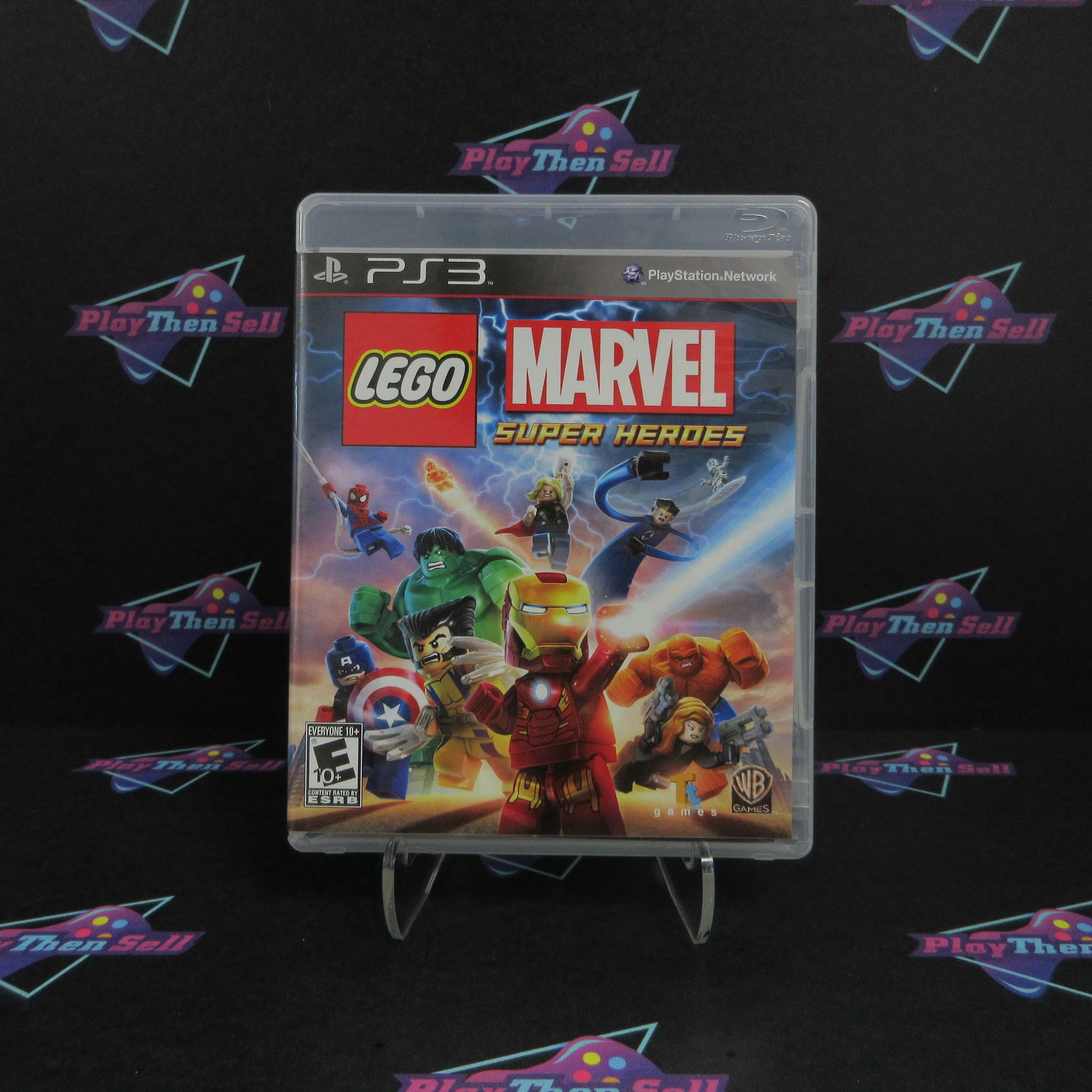 Lego Marvel Super Heroes PS3 PlayStation 3 Complete - Excellent