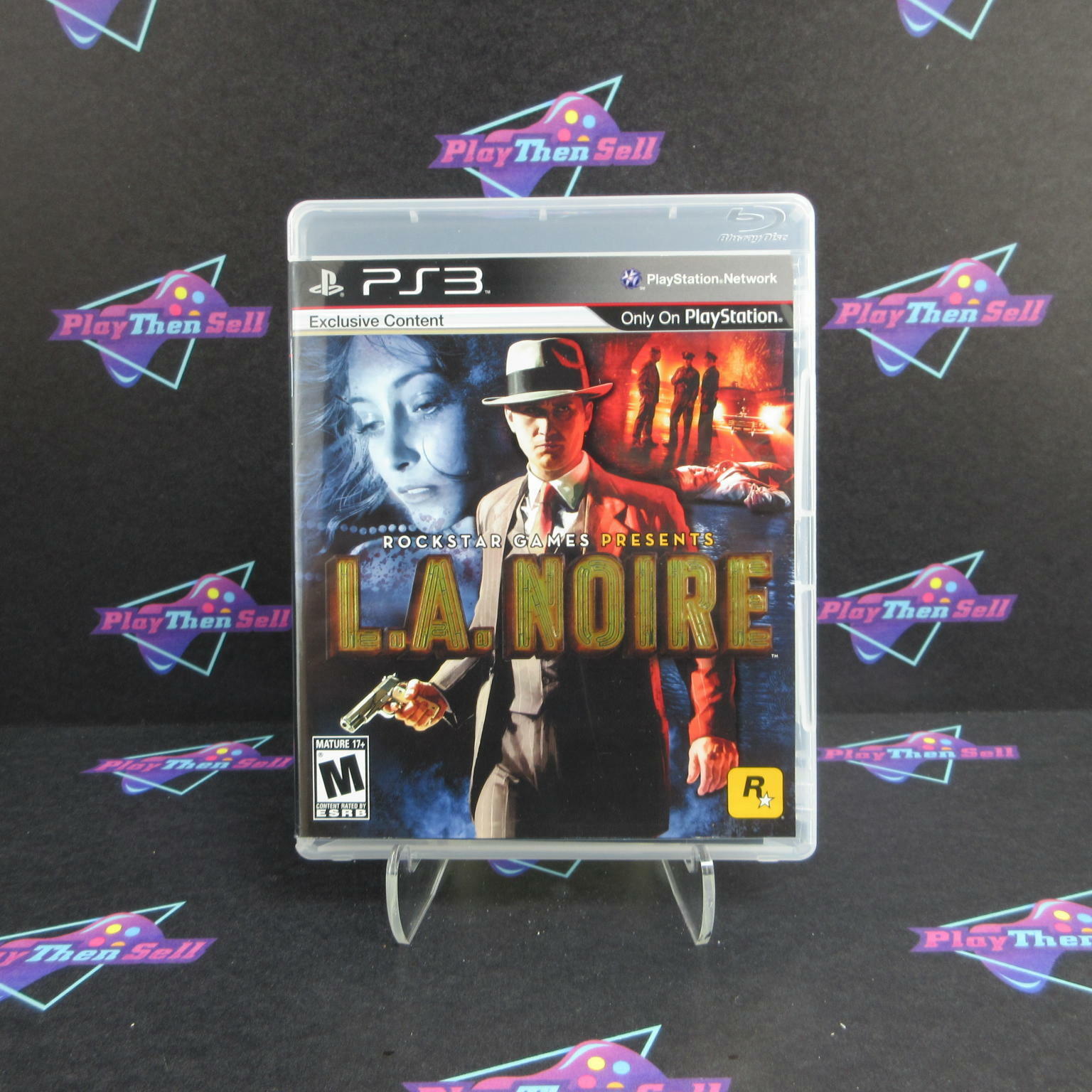 L.A. Noire PS3 PlayStation 3 + Badge Pursuit Challenge Complete - Excellent
