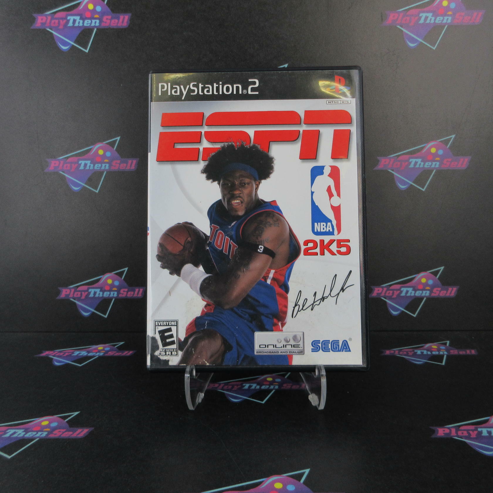 ESPN NBA 2K5 PS2 PlayStation 2 AD/MD Complete CIB - Very Good