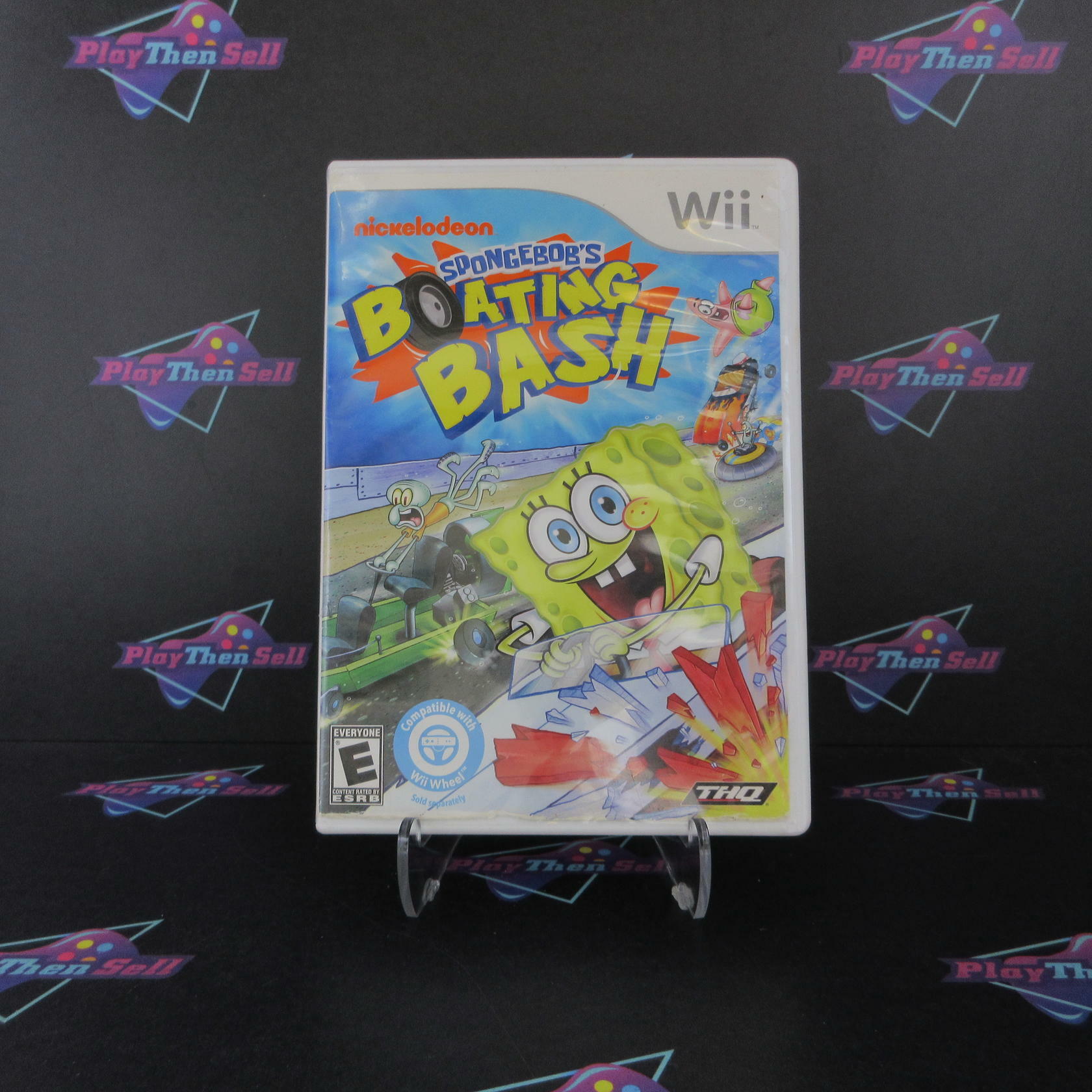 Spongebob Boating Bash Nintendo Wii AD/DD/NM - Very Good