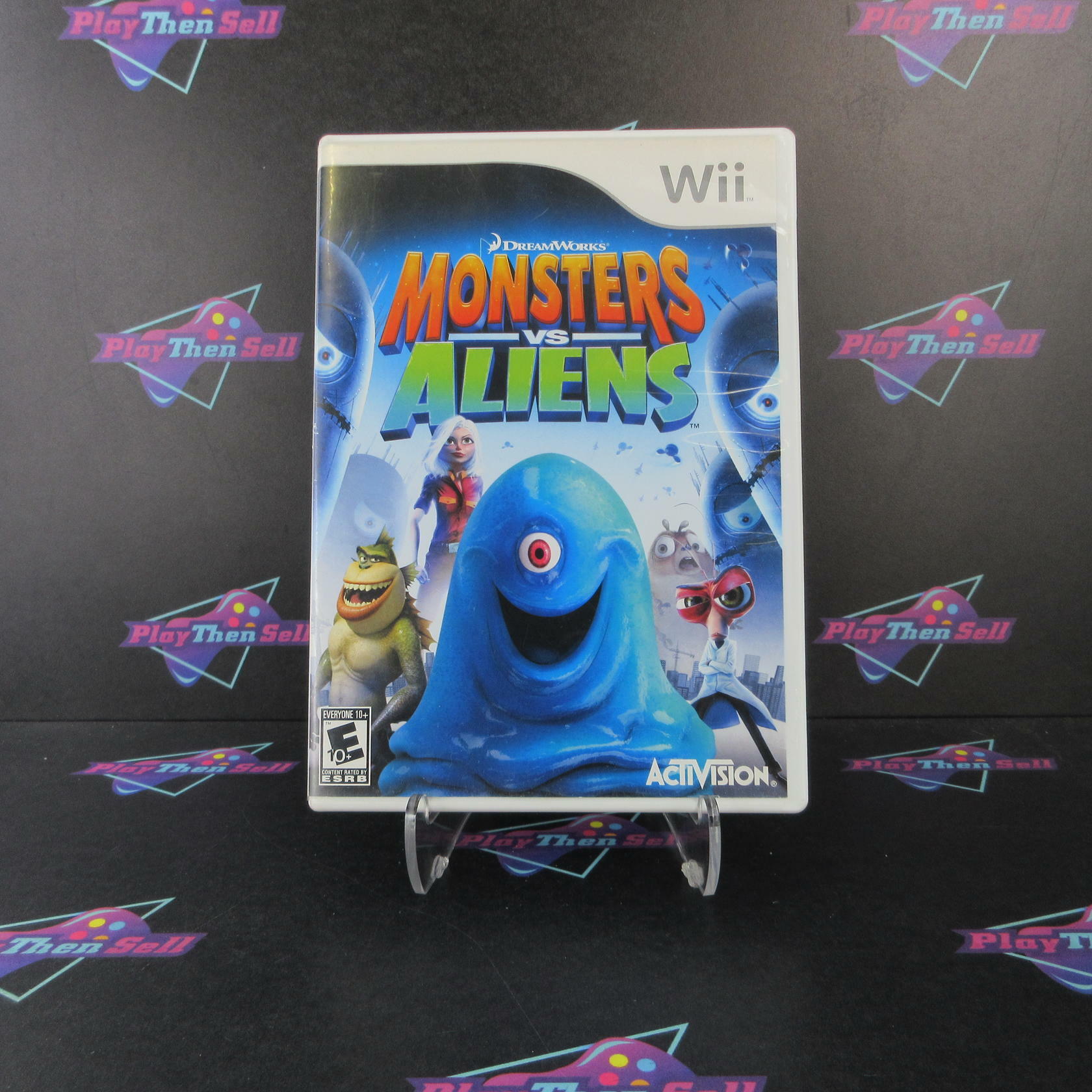 Monsters vs. Aliens Nintendo Wii - Very Good