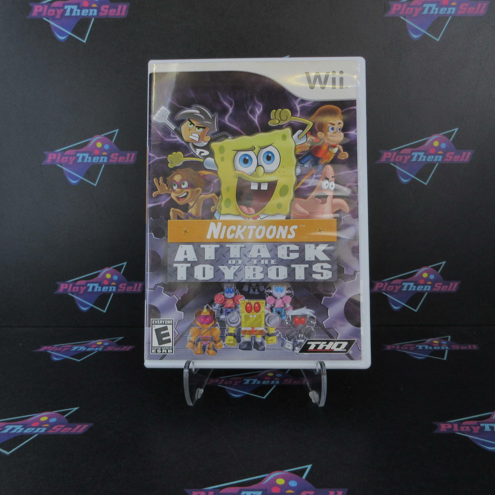Nicktoons Attack Toybots Nintendo Wii - Very Good