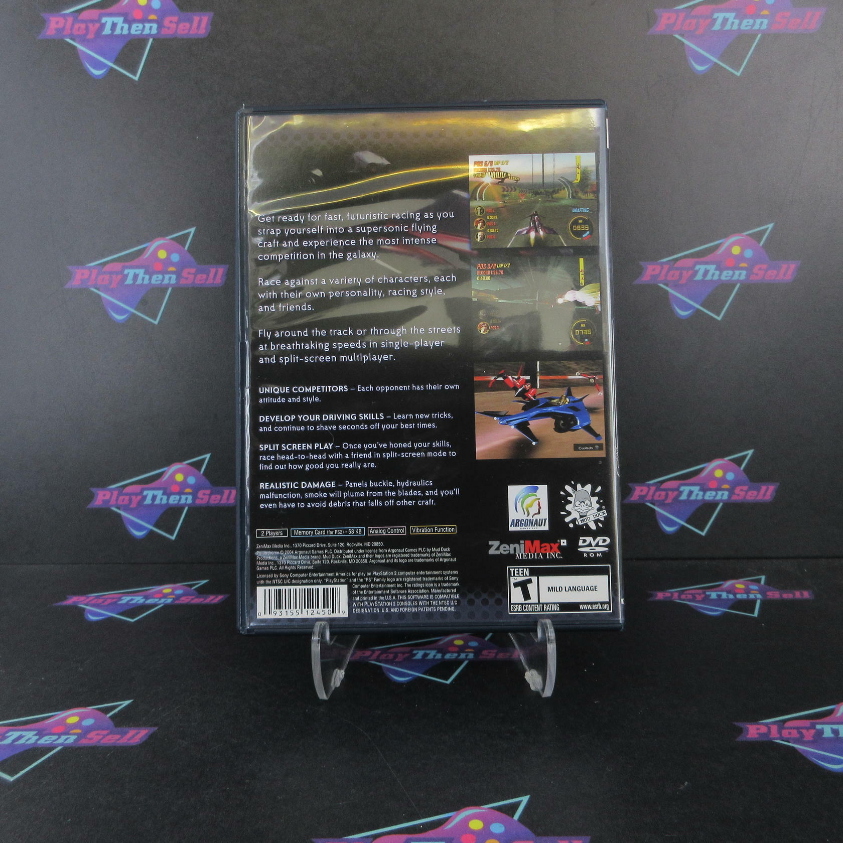 Power Drome PS2 PlayStation 2 Complete - Excellent