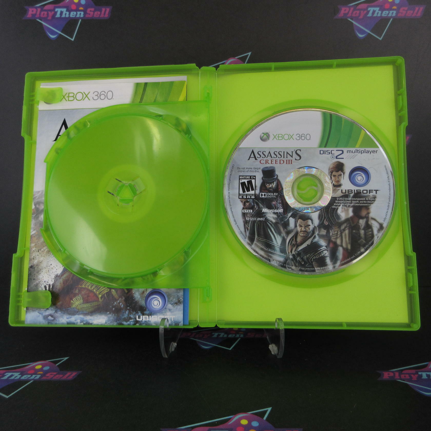 Assassin's Creed 3 GameStop Edition Xbox 360 Complete - Excellent