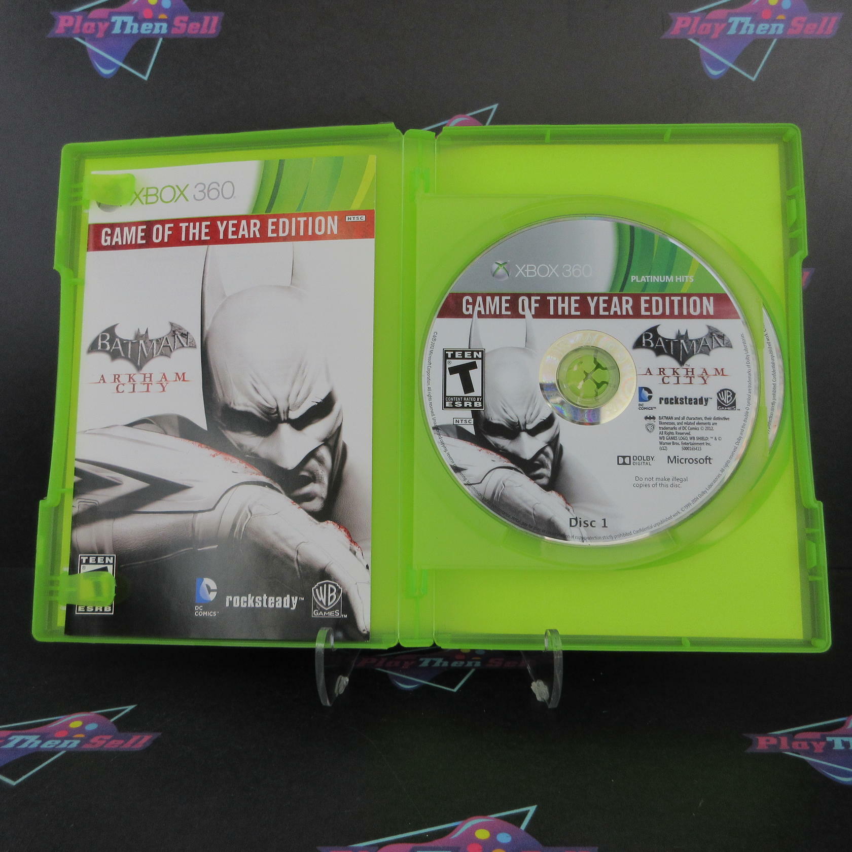 Batman Arkham City GOTY Xbox 360 PH Complete - Excellent