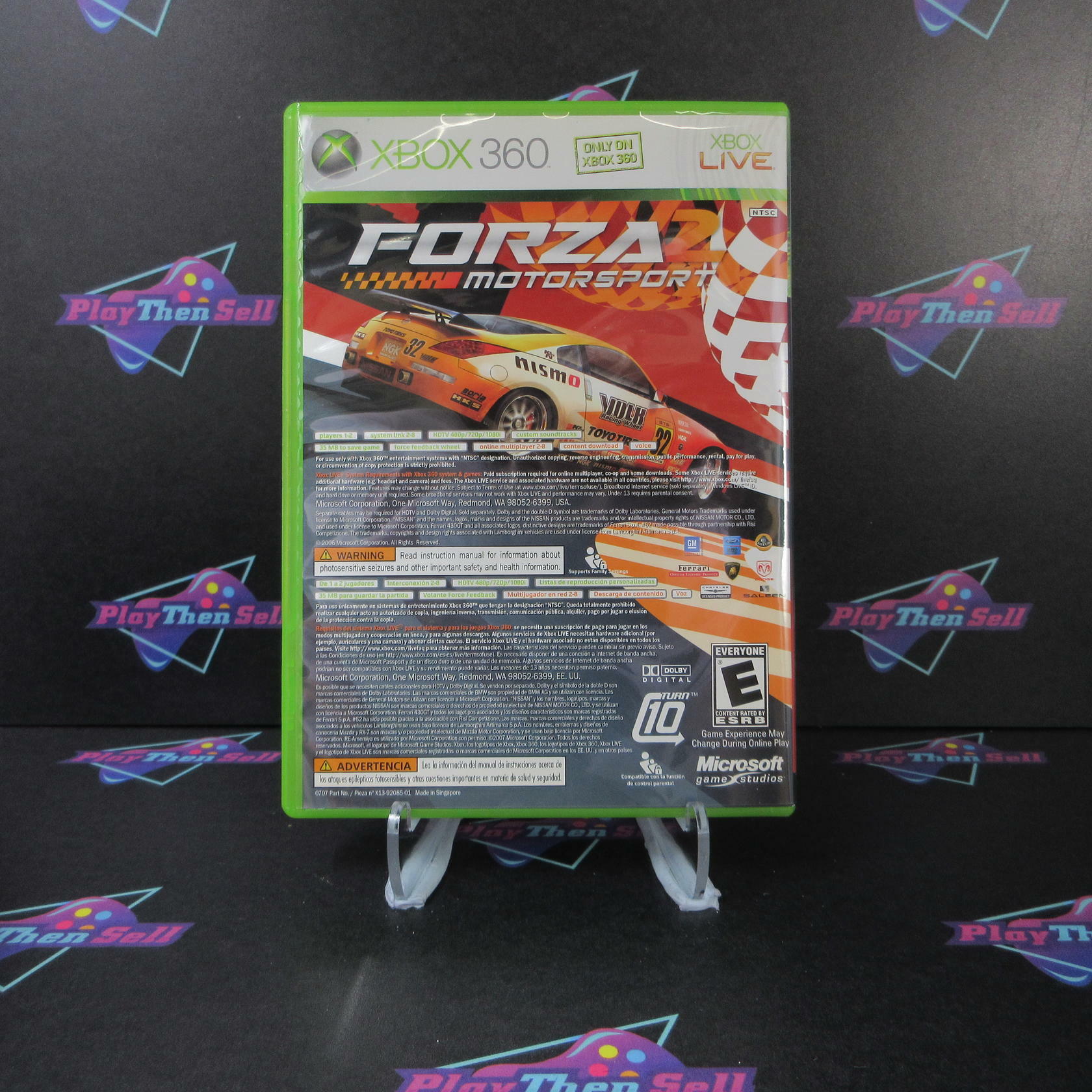 Forza 2 Motorsport & Marvel Ultimate Alliance Xbox 360 - Very Good