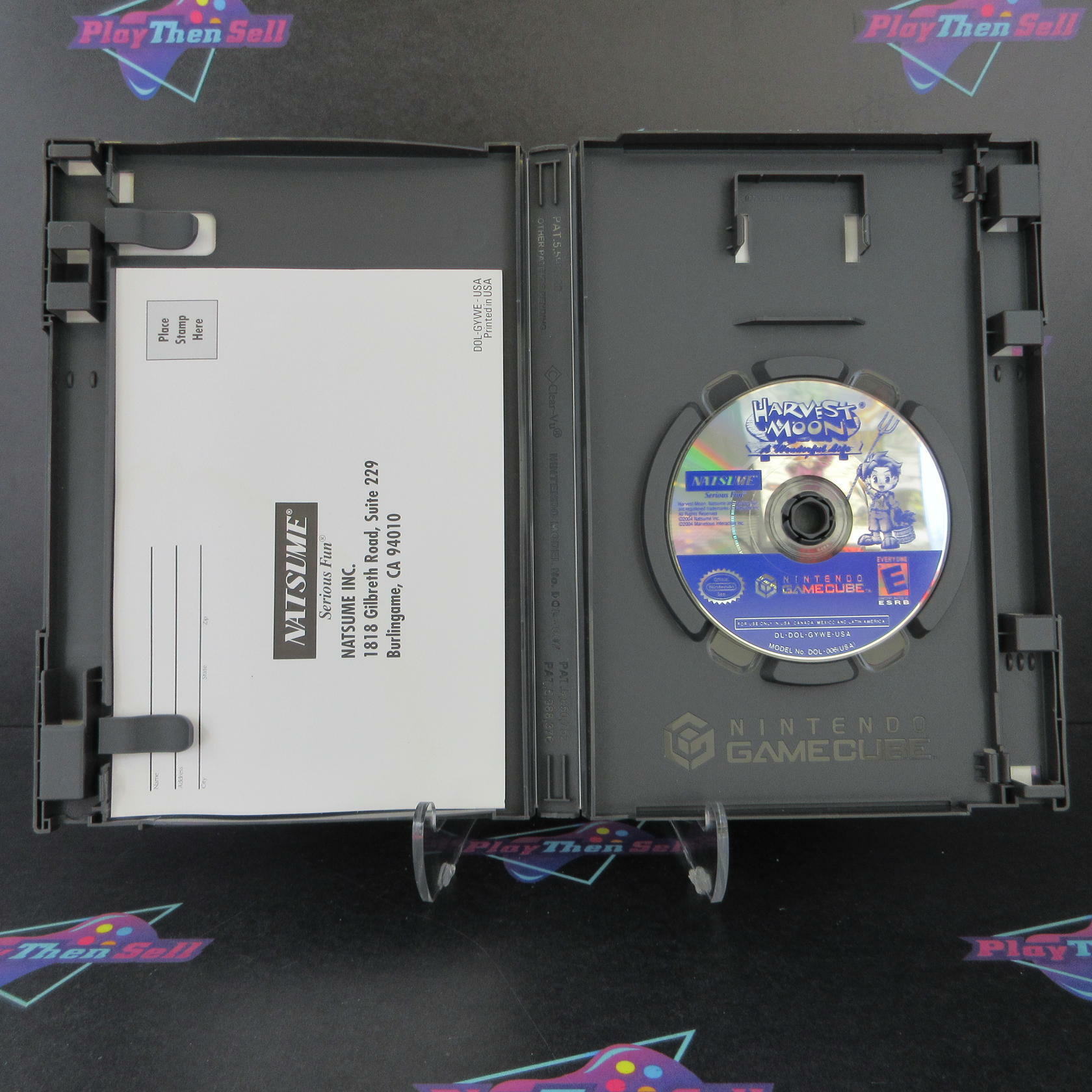 Harvest Moon A Wonderful Life Nintendo Gamecube + Reg Card - Very Good