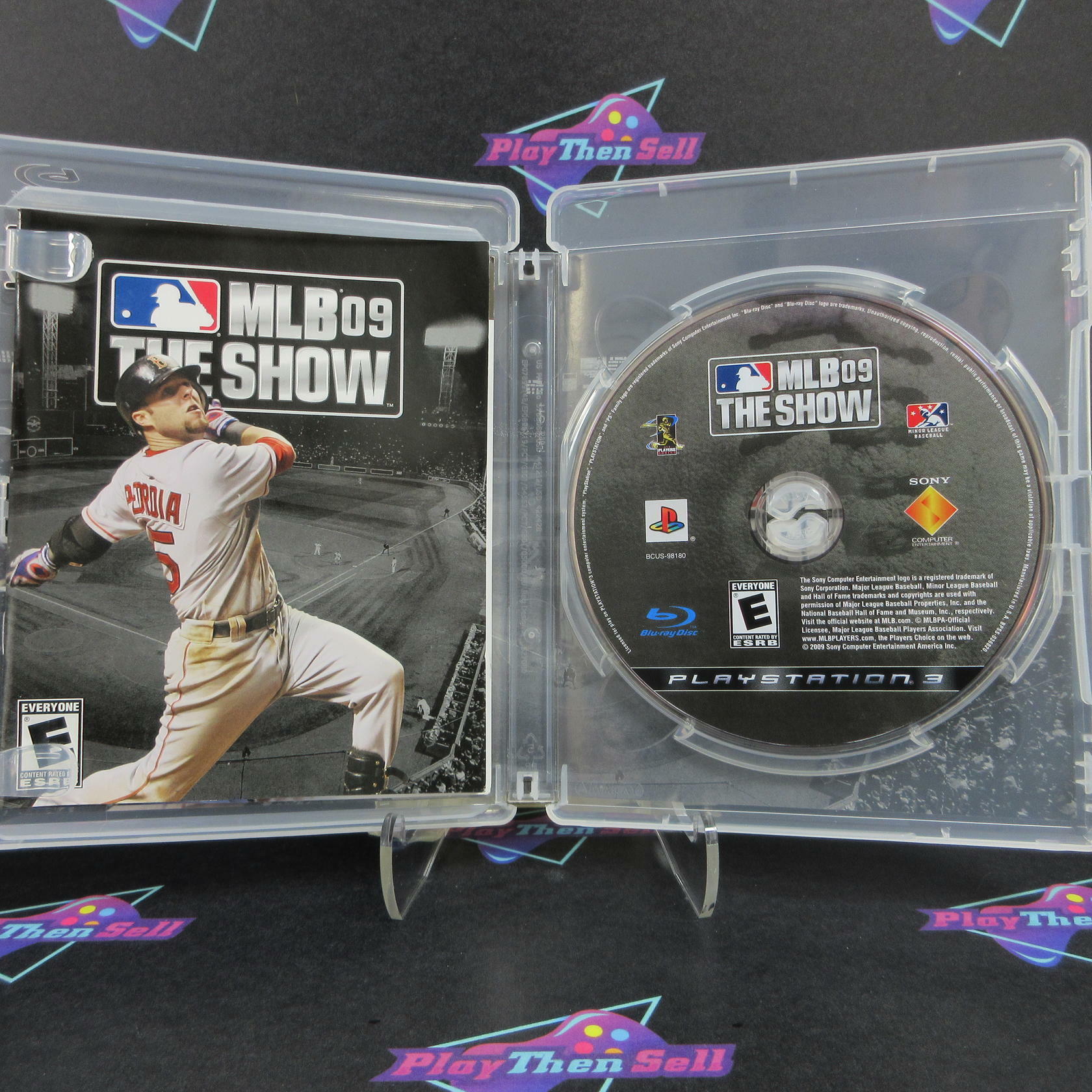 MLB 09 The Show PS3 PlayStation 3 + Reg Card Complete - Excellent