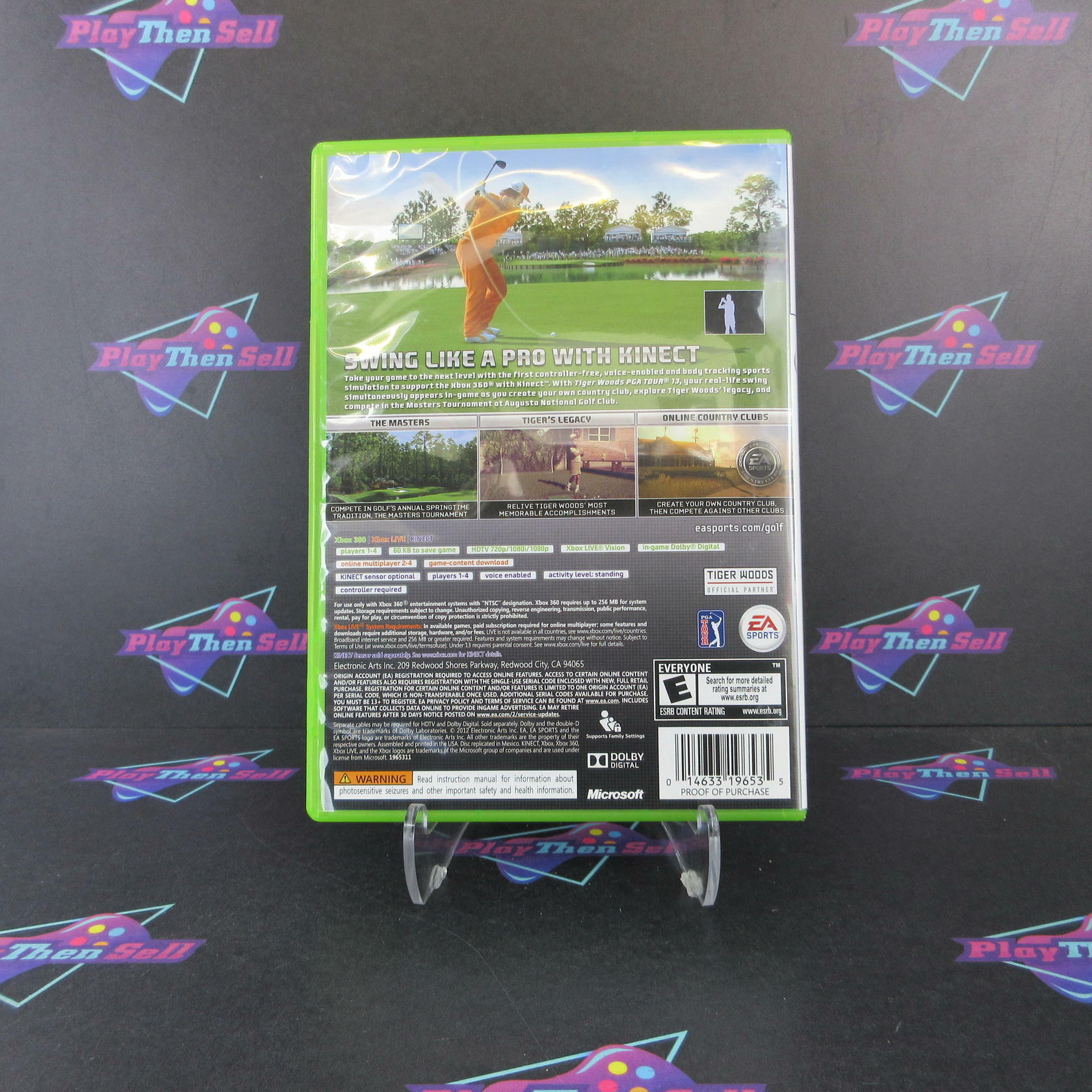 Tiger Woods PGA Tour 13 Xbox 360 Complete - Excellent