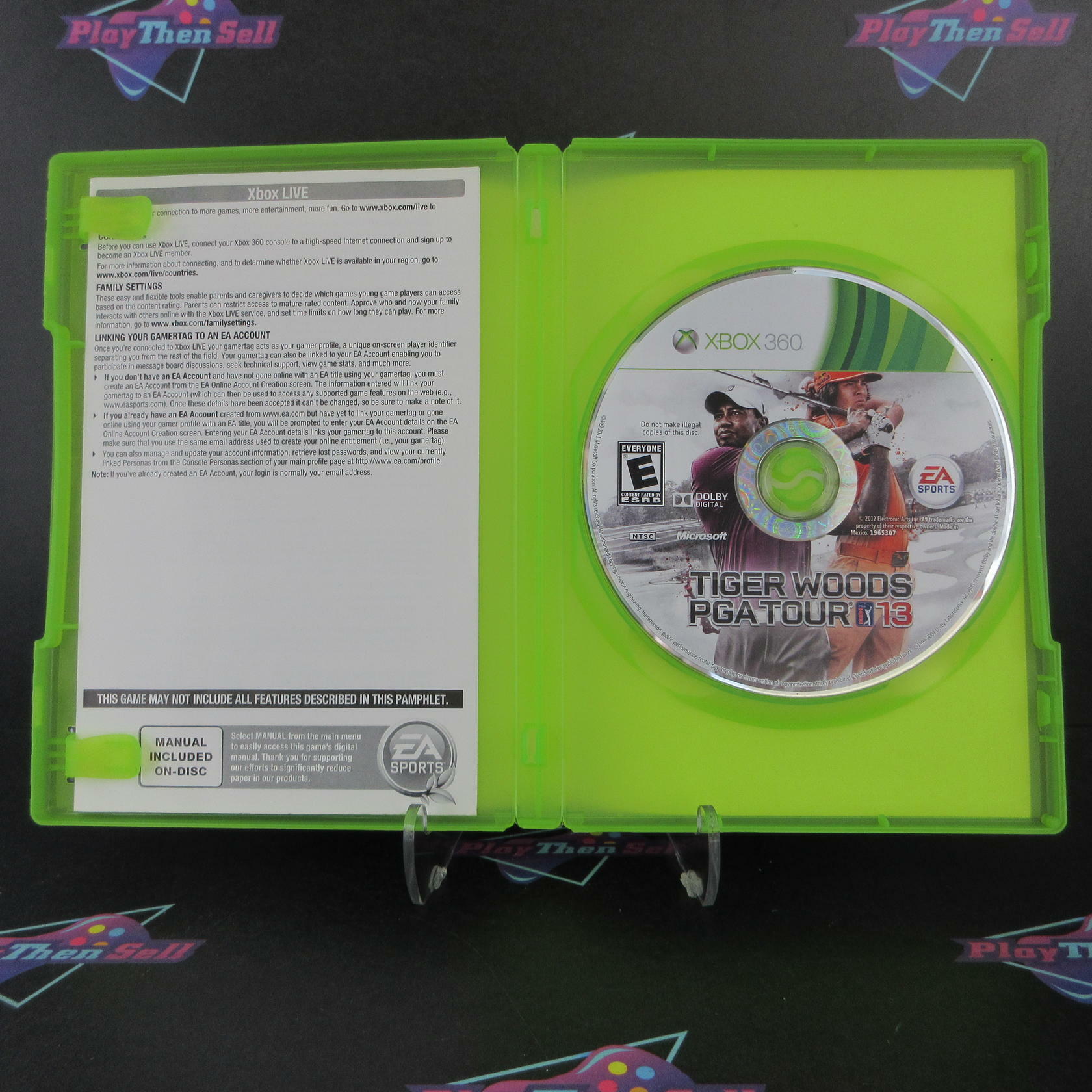 Tiger Woods PGA Tour 13 Xbox 360 Complete - Excellent