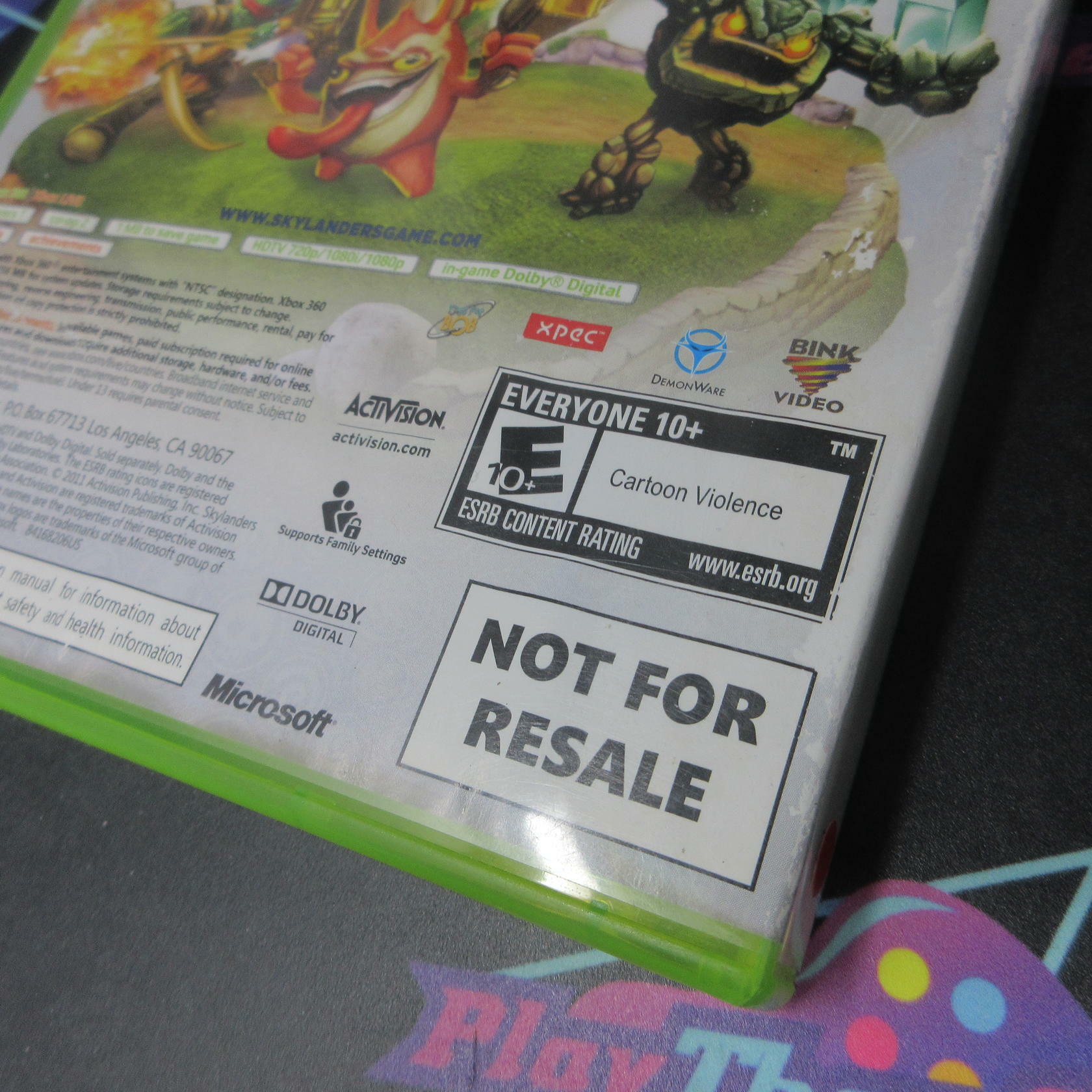Skylanders Spyro's Adventure Xbox 360 AD Complete CIB - Very Good