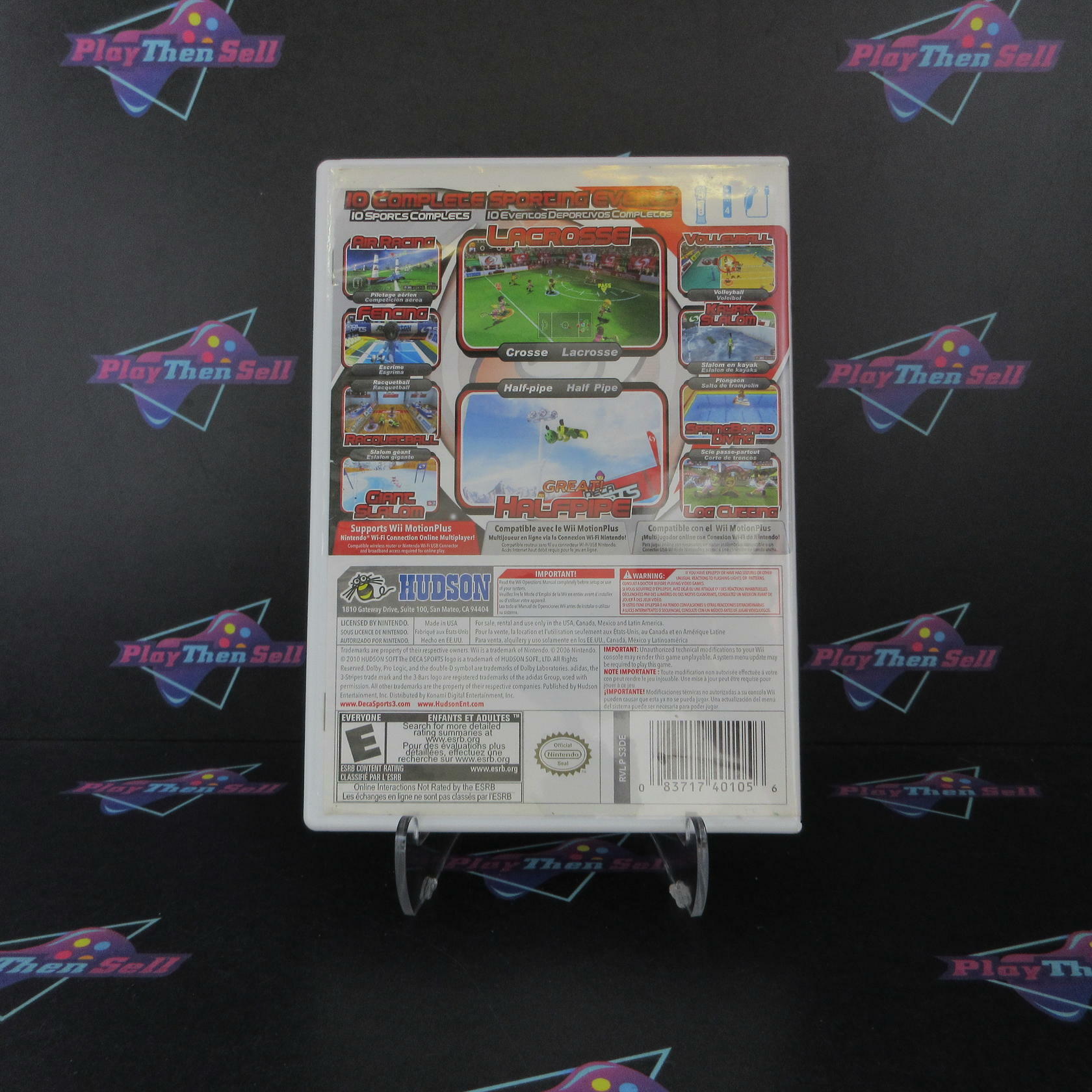 Deca Sports 3 Nintendo Wii AD/NM - Very Good