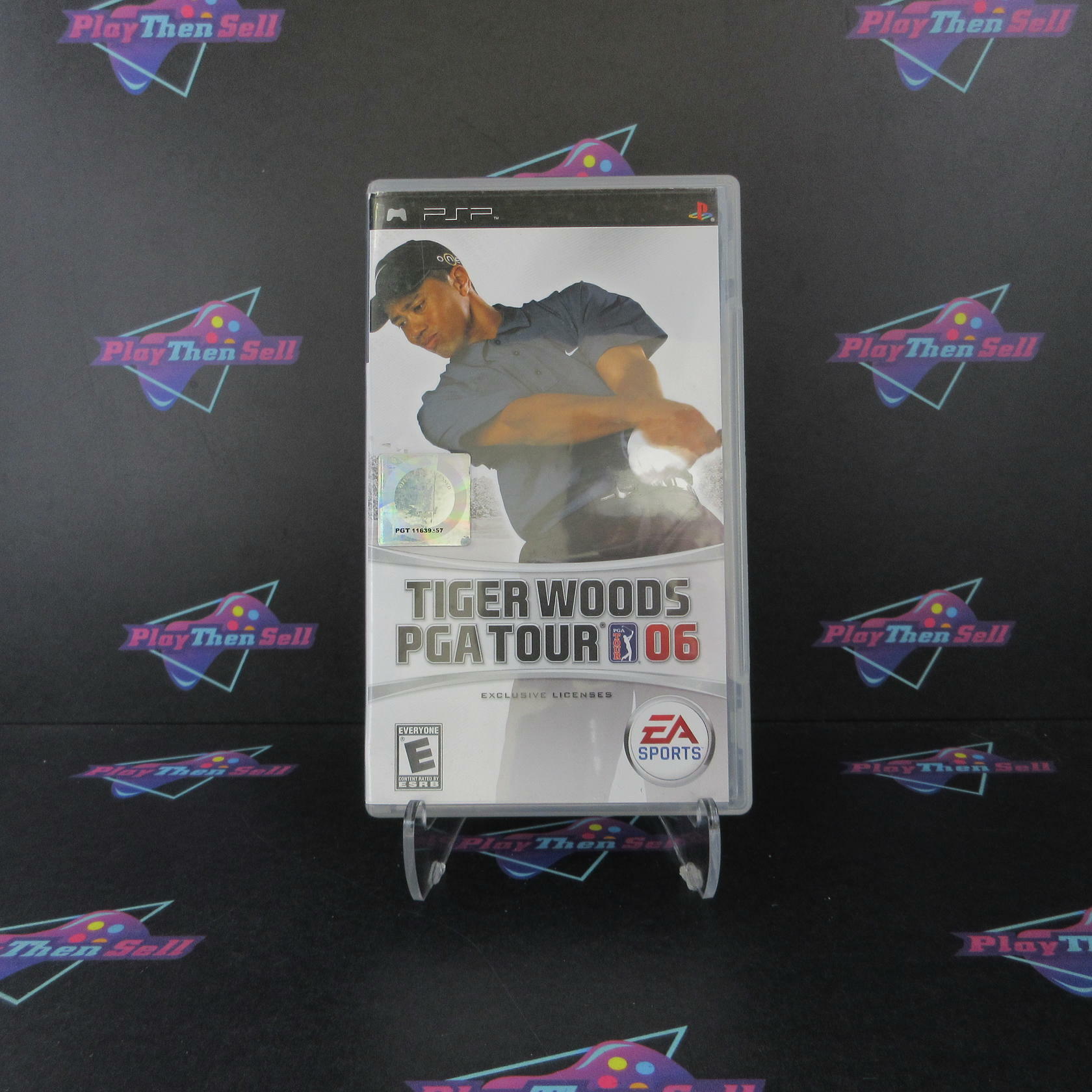 Tiger Woods PGA Tour 2006 Sony PSP AD Complete CIB - Very Good