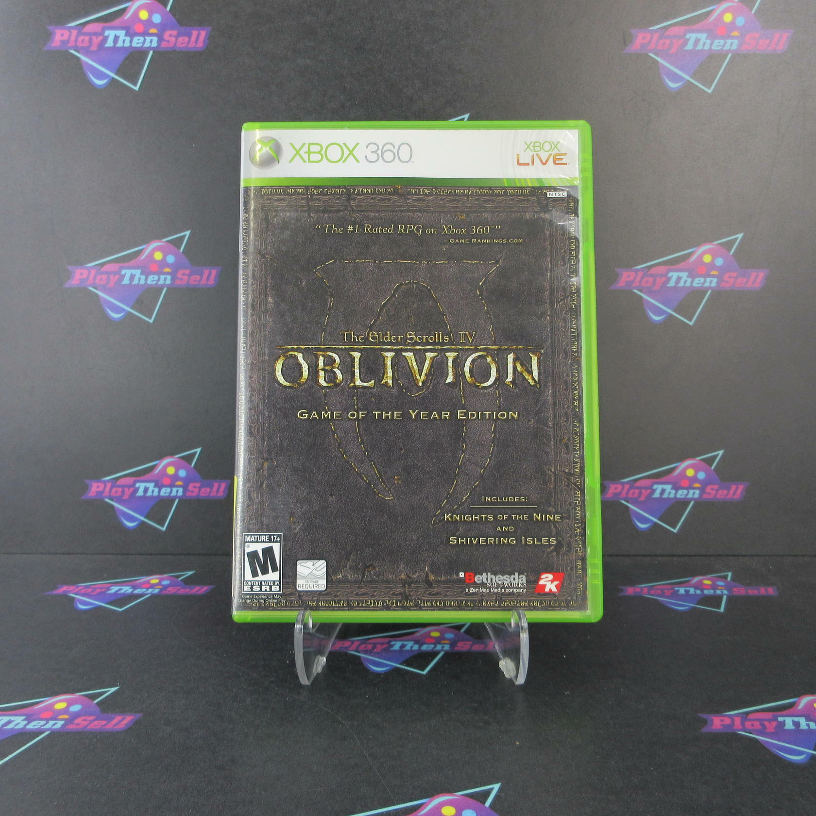 The Elder Scrolls IV Oblivion GOTY Edition Xbox 360 AD/NM - Very Good