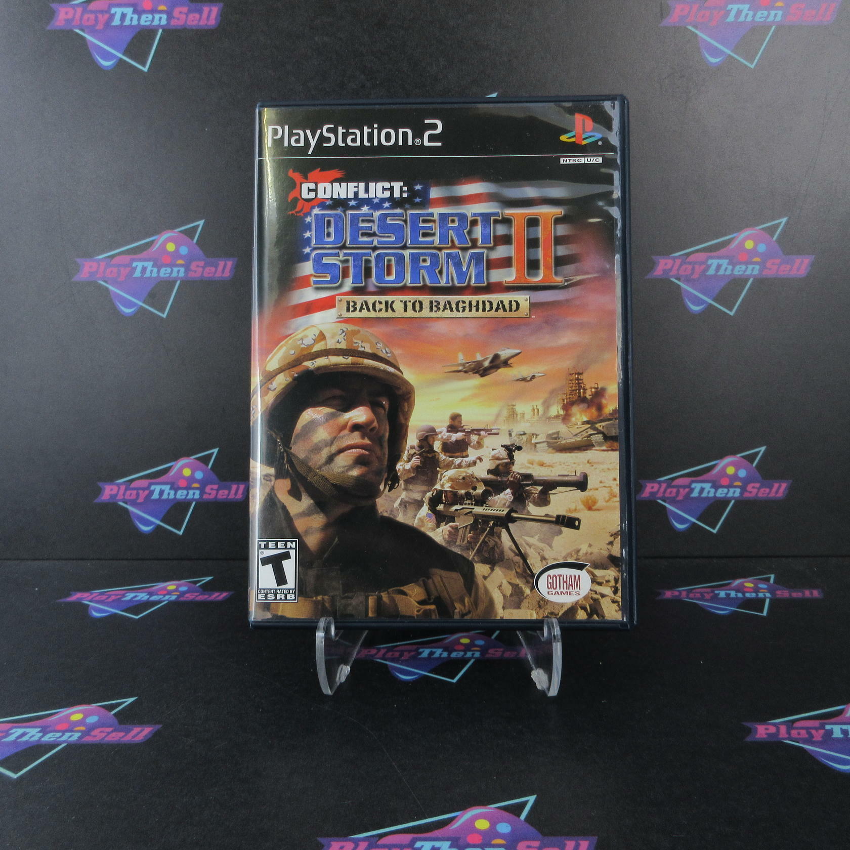Conflict Desert Storm II Back to Baghdad PS2 PlayStation 2 - Very Good