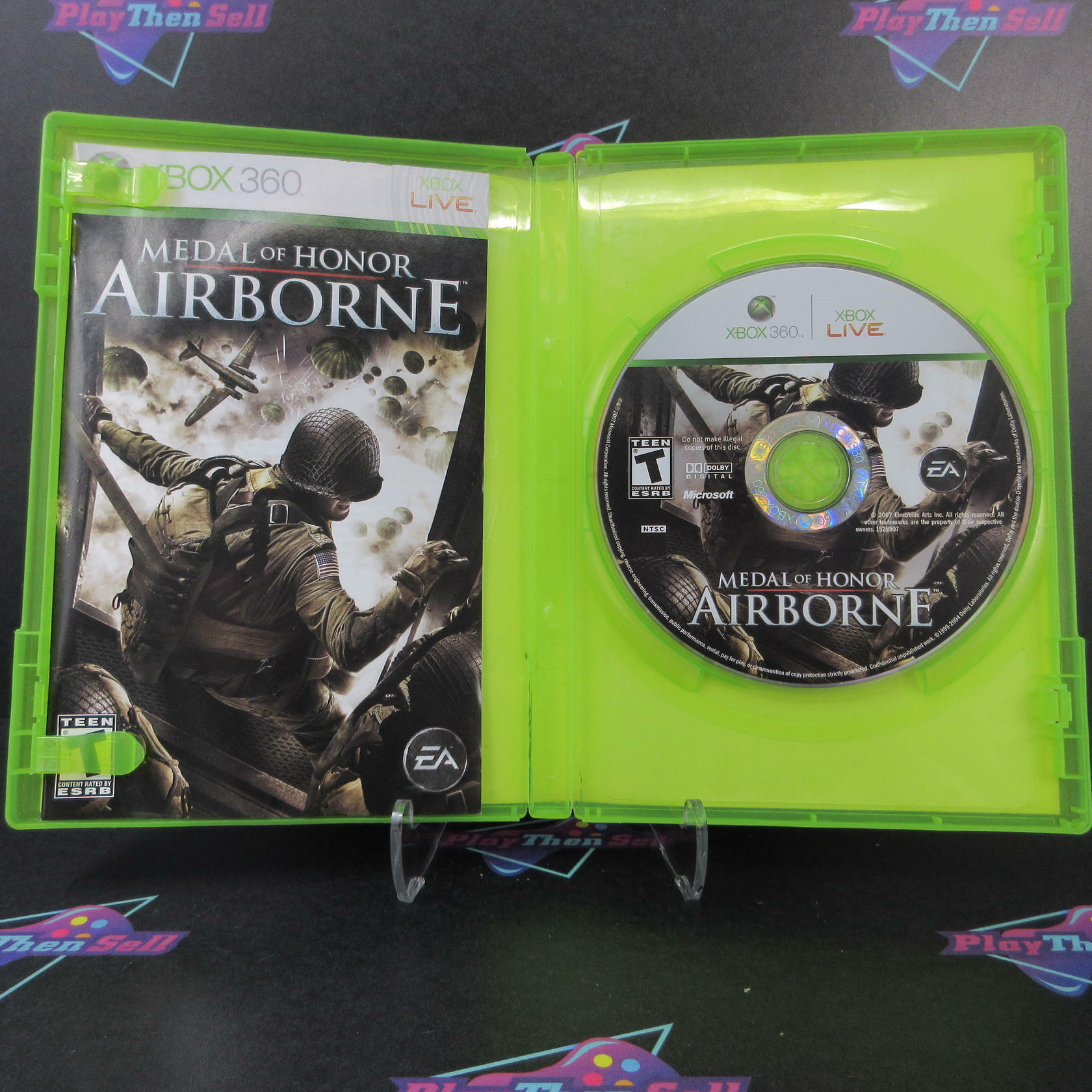 Medal of Honor Airborne Xbox 360 AD Complete CIB - Very Good