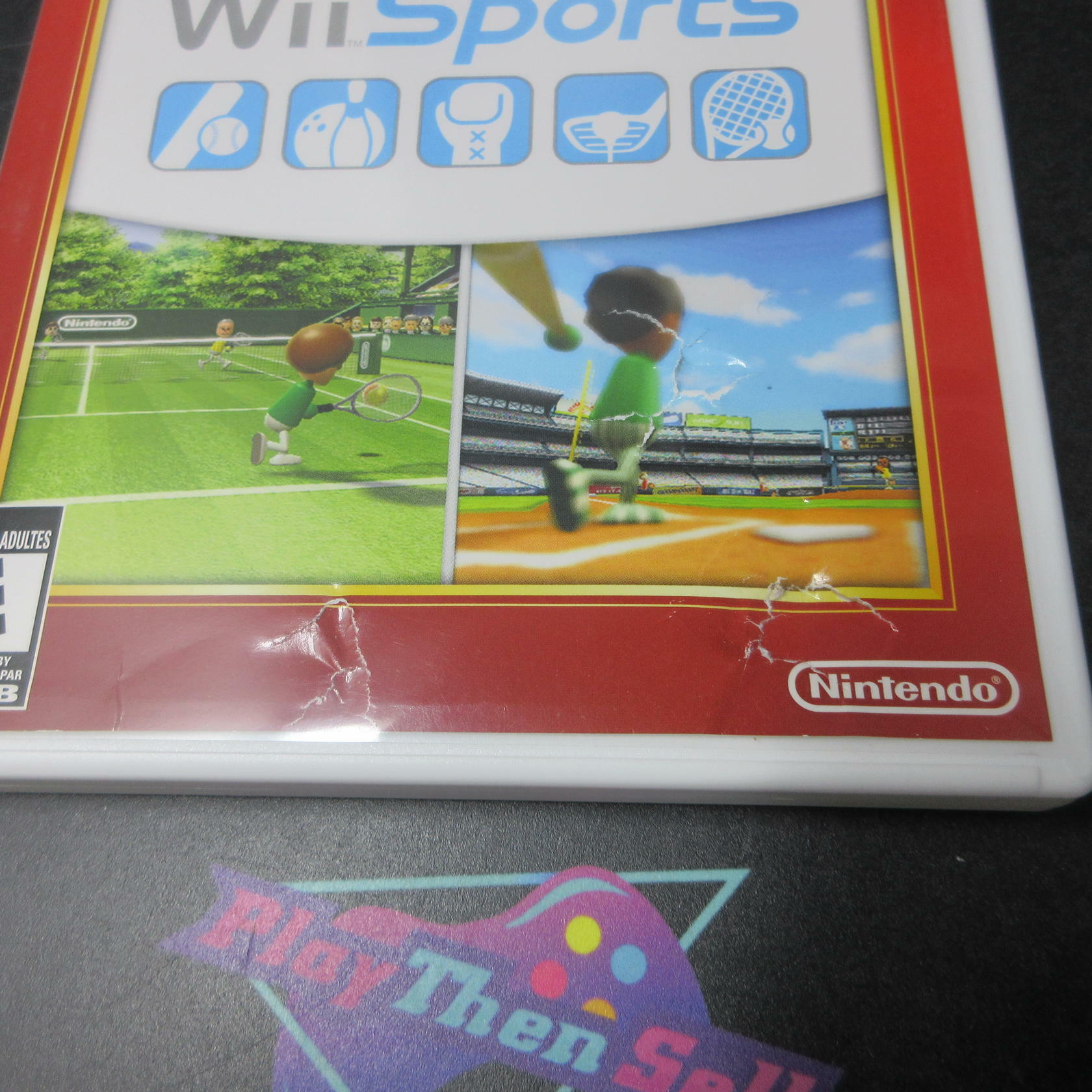 Wii Sports Nintendo Selects Nintendo Wii AD Complete CIB - Very Good