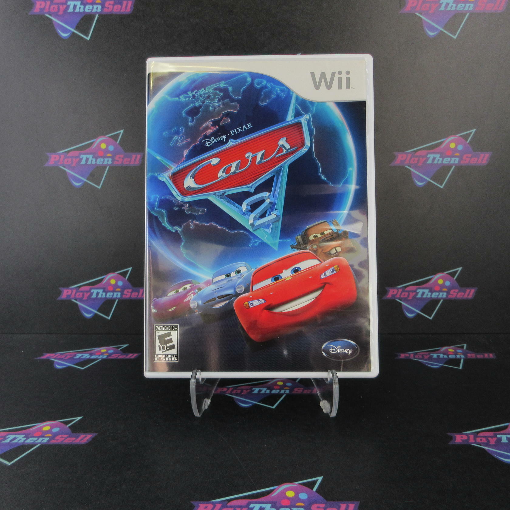 Cars 2 The Video Game Nintendo Wii AD/NM - Very Good