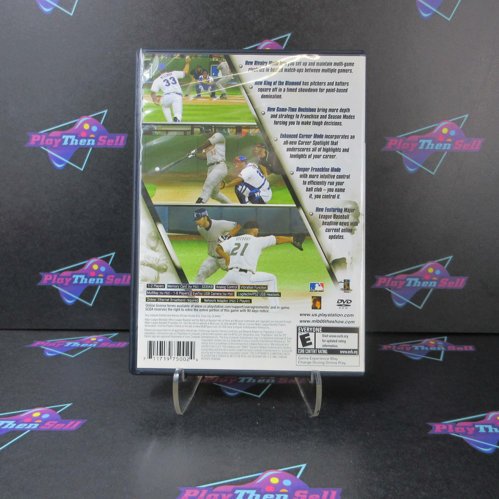 MLB 06 The Show PS2 PlayStation 2 - Very Good