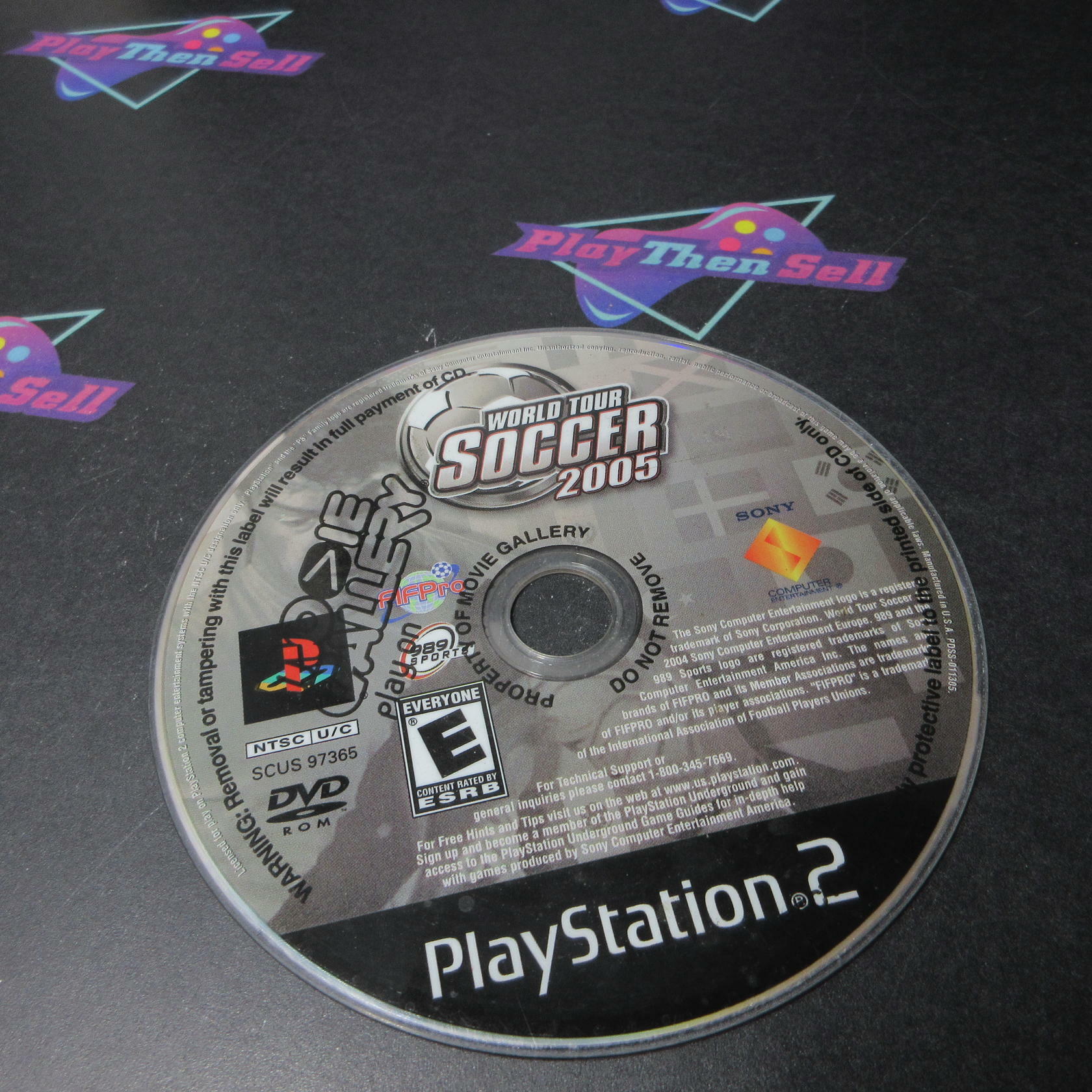 World Tour Soccer 2005 PS2 PlayStation 2 DD/NM - Very Good